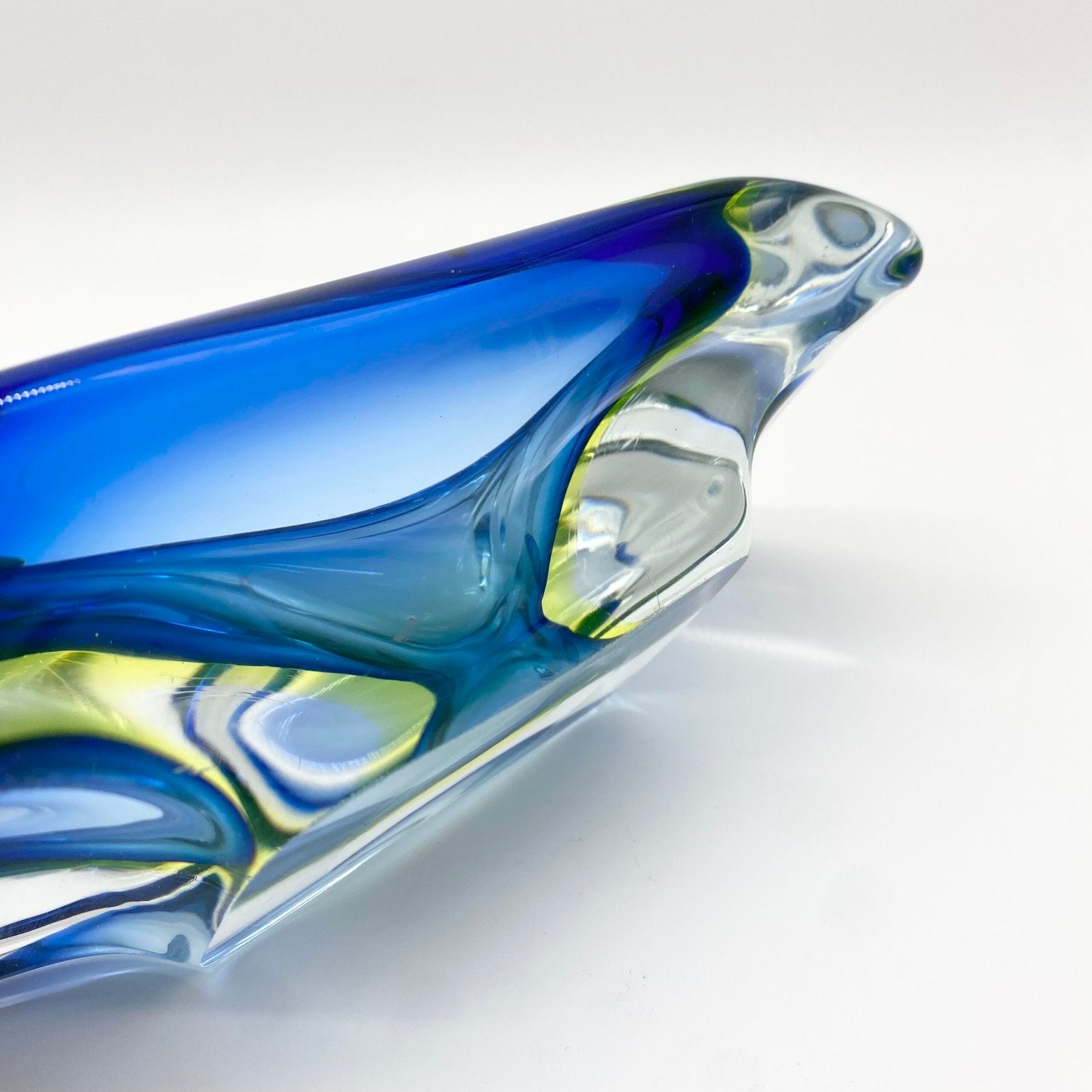 CENDRIER "FLUO SOMMERSO" – MURANO, 1970s