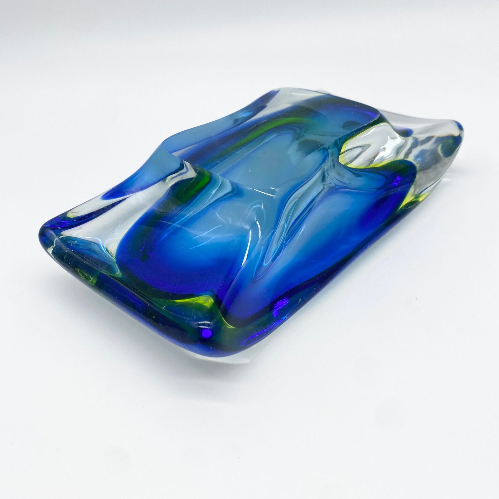 CENDRIER "FLUO SOMMERSO" – MURANO, 1970s