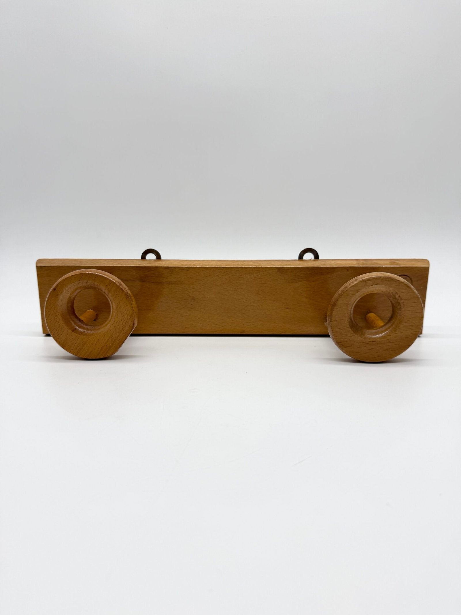 PORTE-MANTEAU "SCANDINAVE"  BOIS CLAIR – 1960s