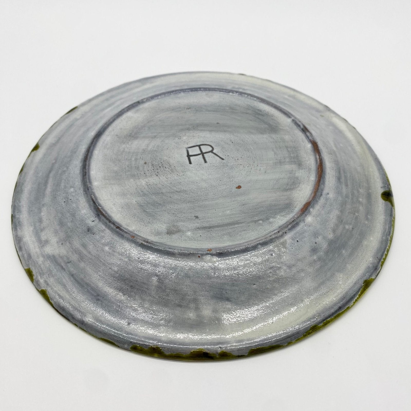 ASSIETTE CÉRAMIQUE "NAVIRE", 1950s