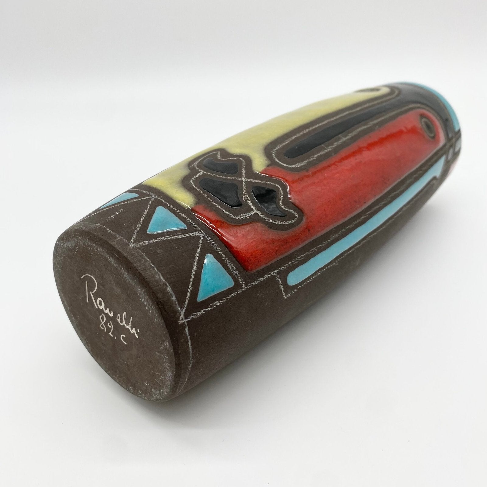 VASE "MASQUE" POLYCHROME – JAAP RAVELLI, 1955