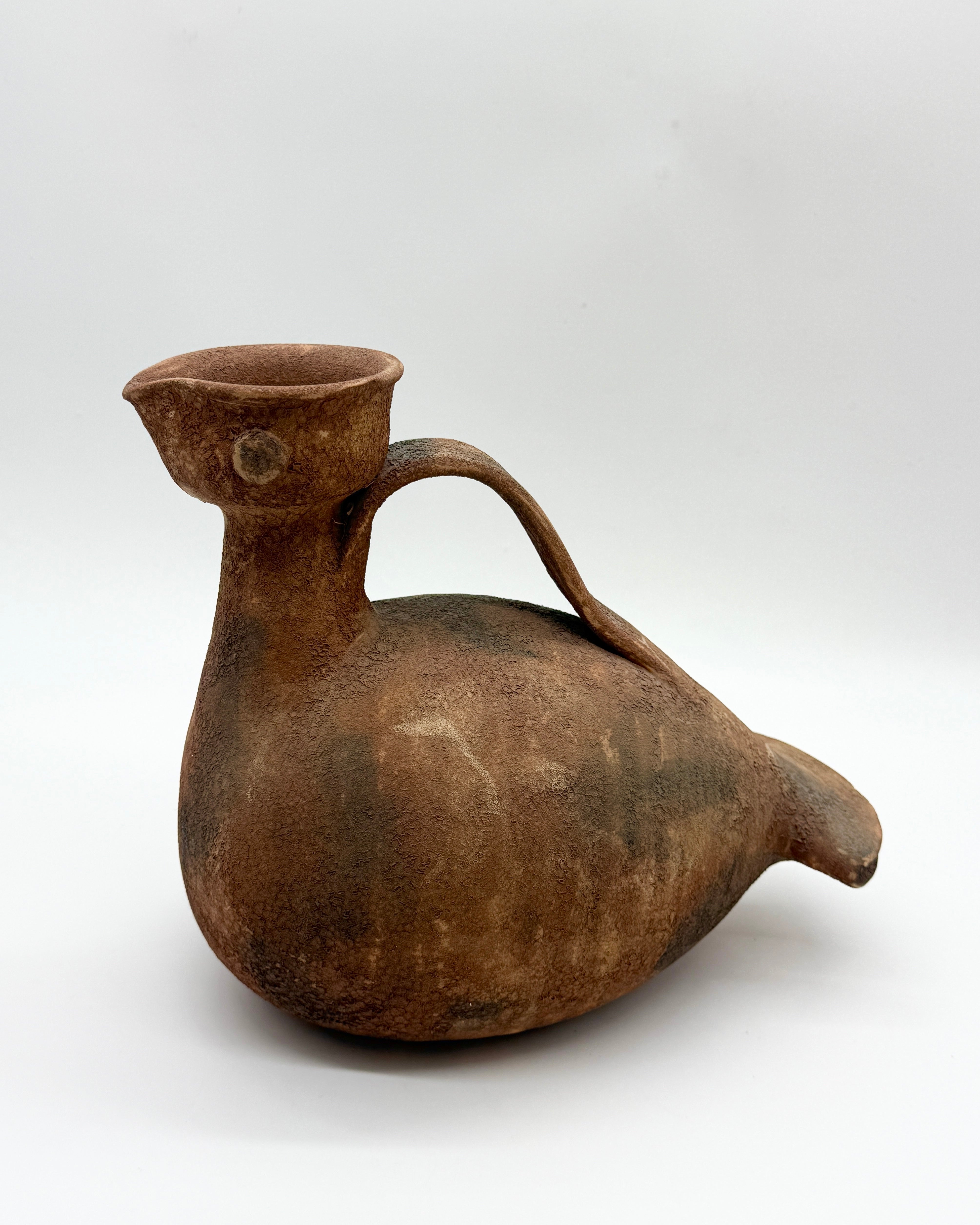 SCULPTURE CANARD « SCAVO » EN CÉRAMIQUE BITOSSI, ITALIE, 1970s