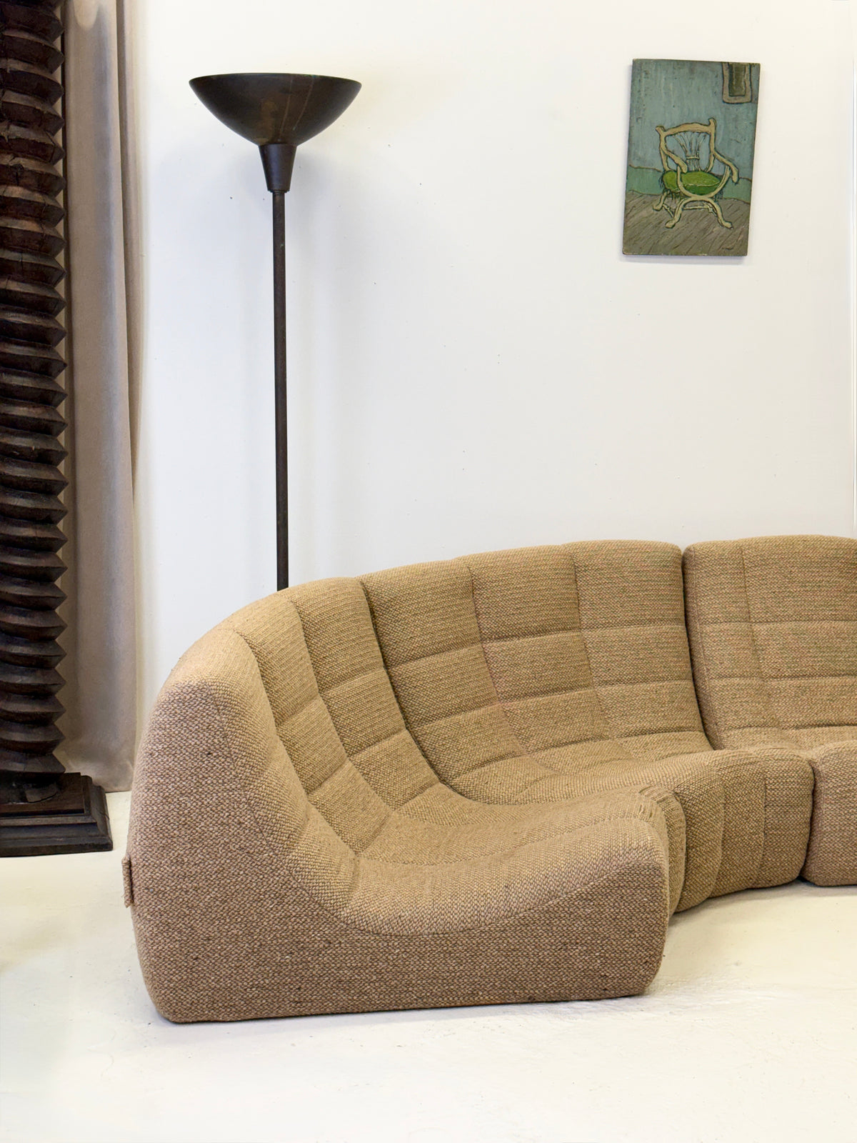 Salon complet Gilda par Michel Ducaroy pour Ligne Roset — France, 1972