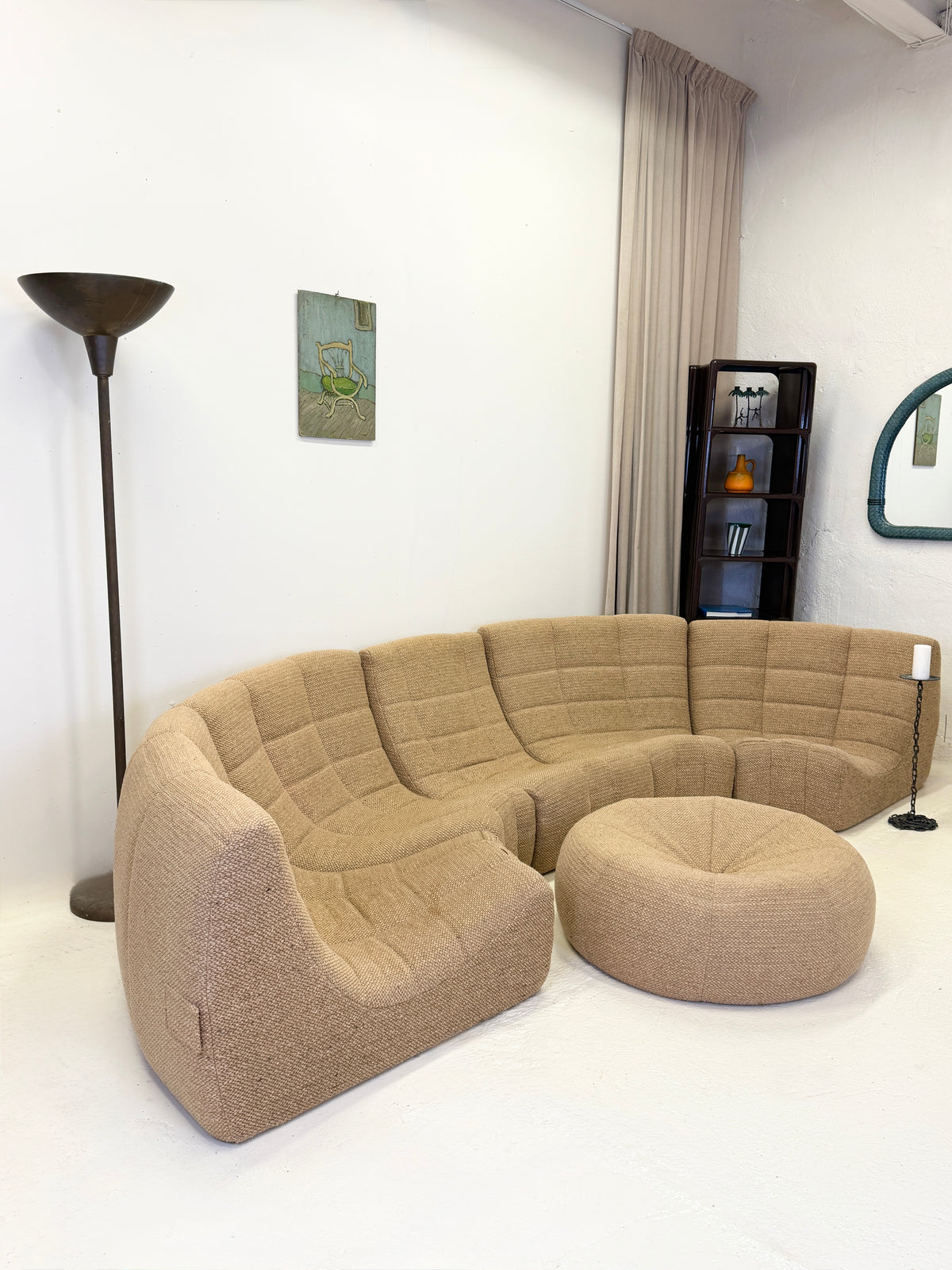 Salon complet Gilda par Michel Ducaroy pour Ligne Roset — France, 1972