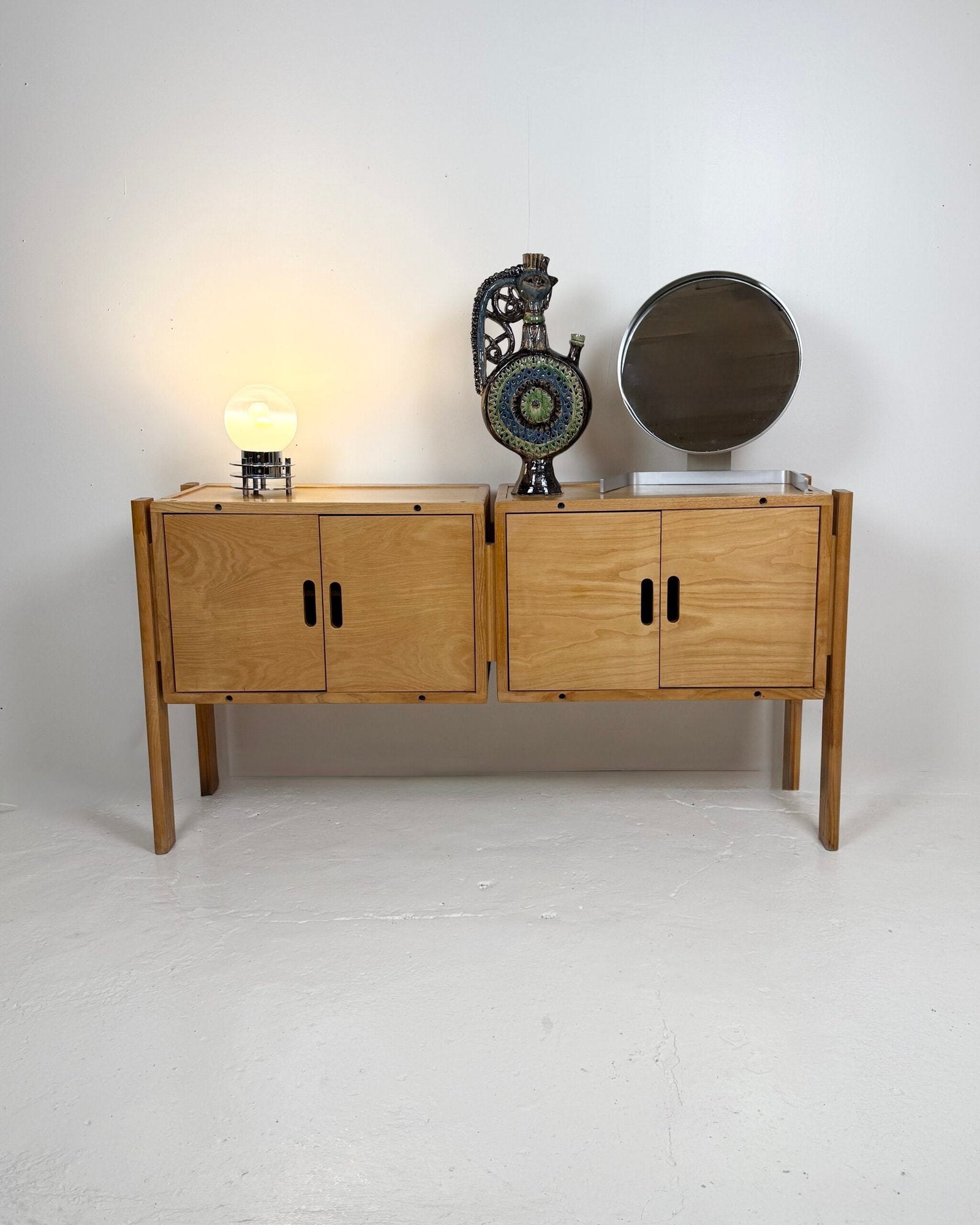 BUFFET "MODERNISTE" EN PIN – 1980s