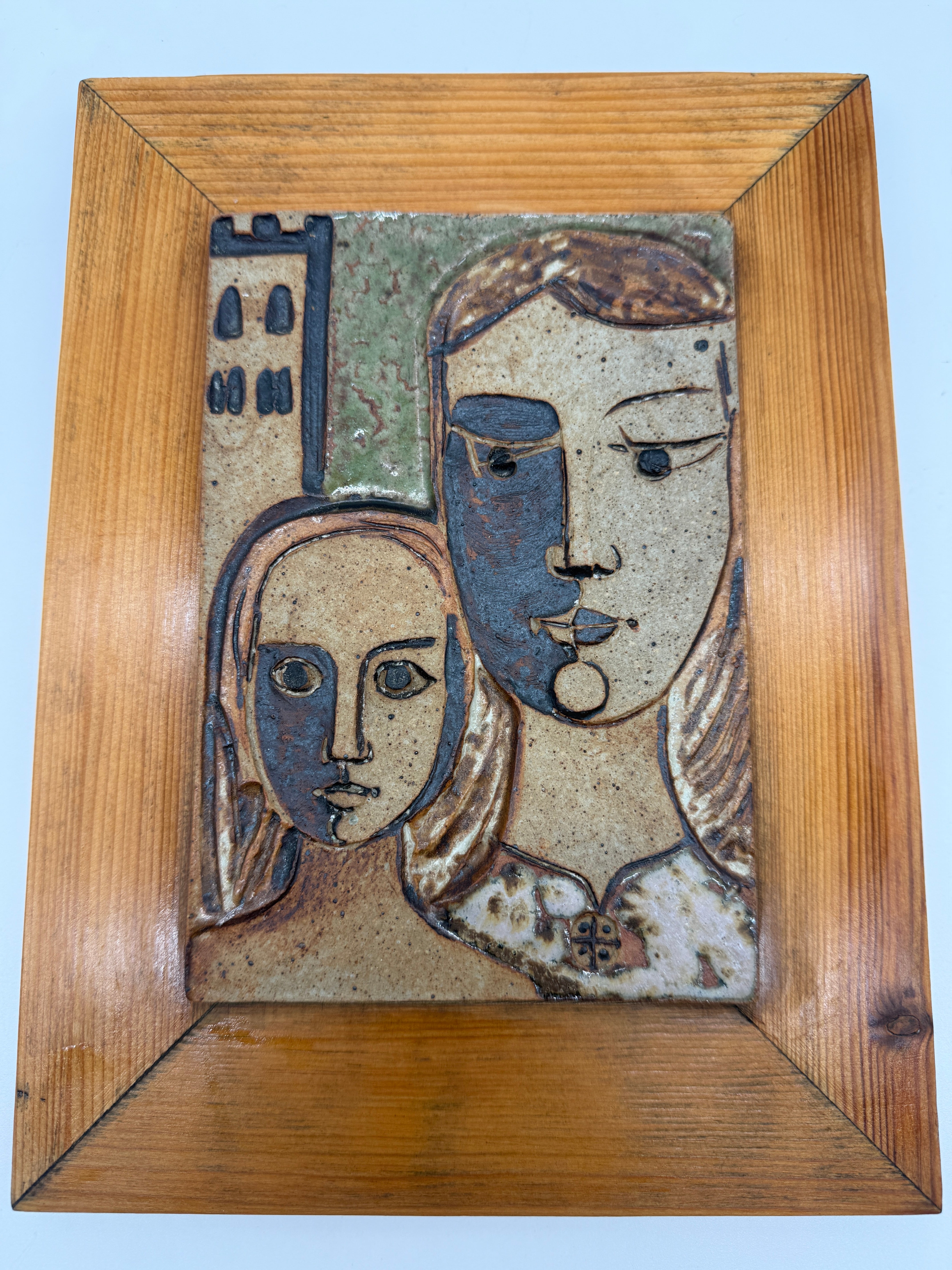 CÉRAMIQUE MURALE DU PÈRE PAOLI – SAINT-MICHEL-DE-CUIXÀ, 1973