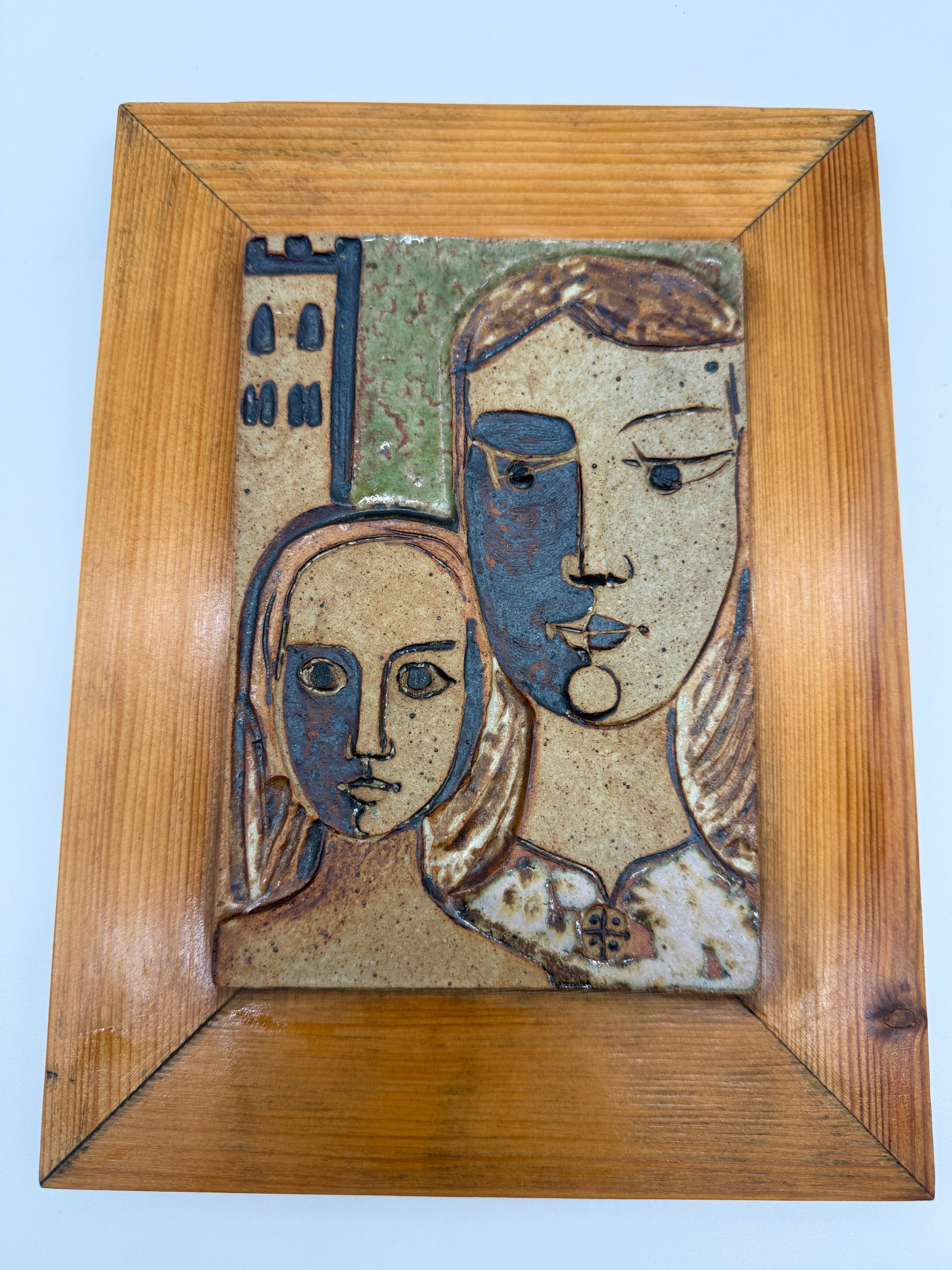 CÉRAMIQUE MURALE DU PÈRE PAOLI – SAINT-MICHEL-DE-CUIXÀ, 1973