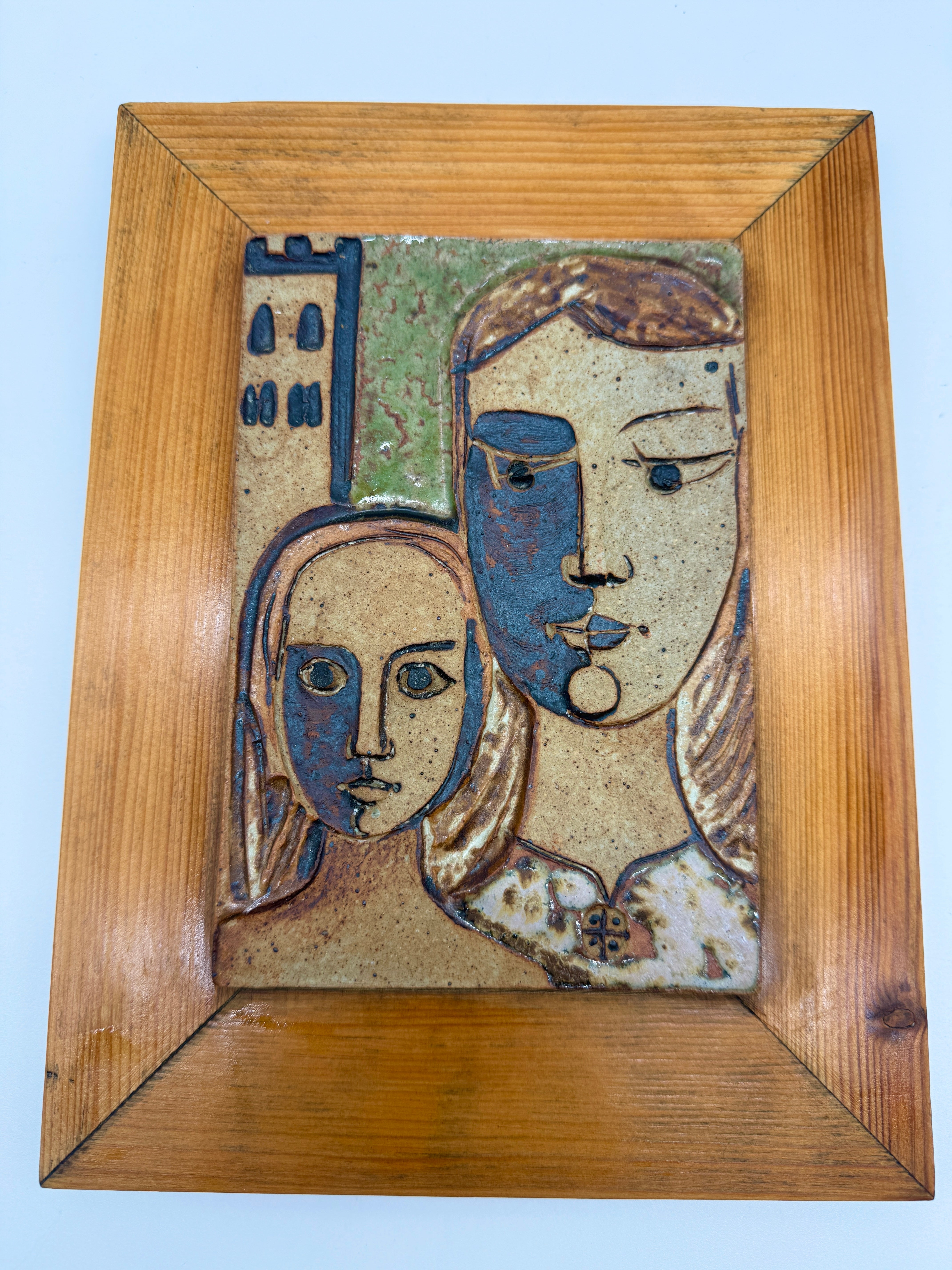 CÉRAMIQUE MURALE DU PÈRE PAOLI – SAINT-MICHEL-DE-CUIXÀ, 1973