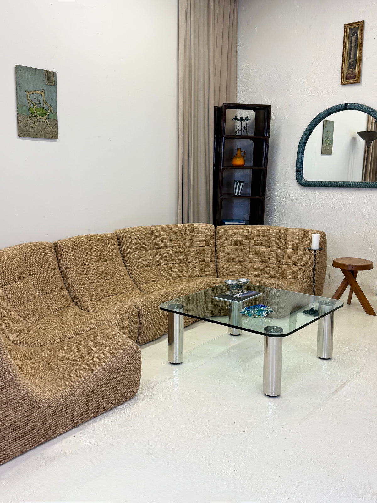 Salon complet Gilda par Michel Ducaroy pour Ligne Roset — France, 1972