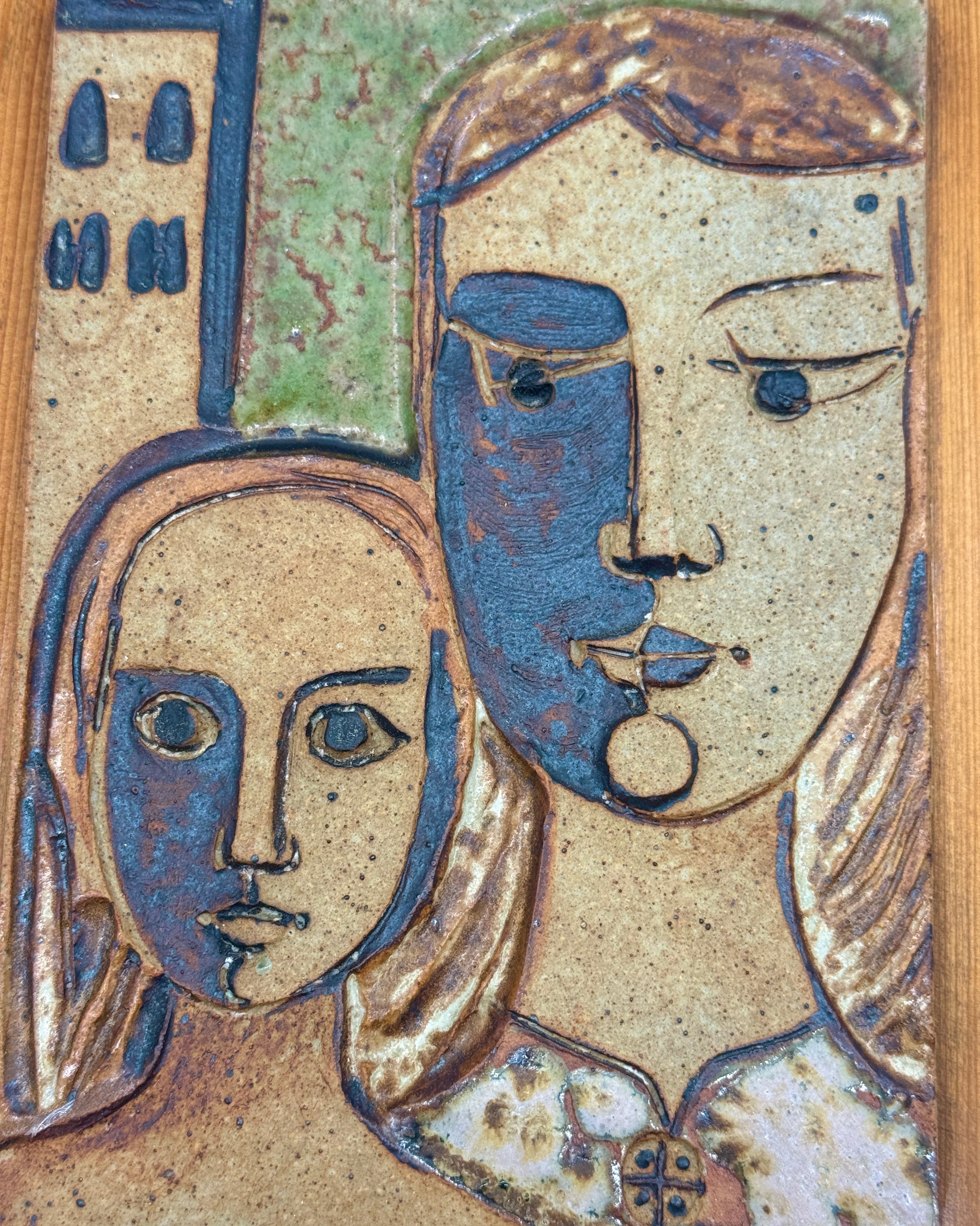 CÉRAMIQUE MURALE DU PÈRE PAOLI – SAINT-MICHEL-DE-CUIXÀ, 1973