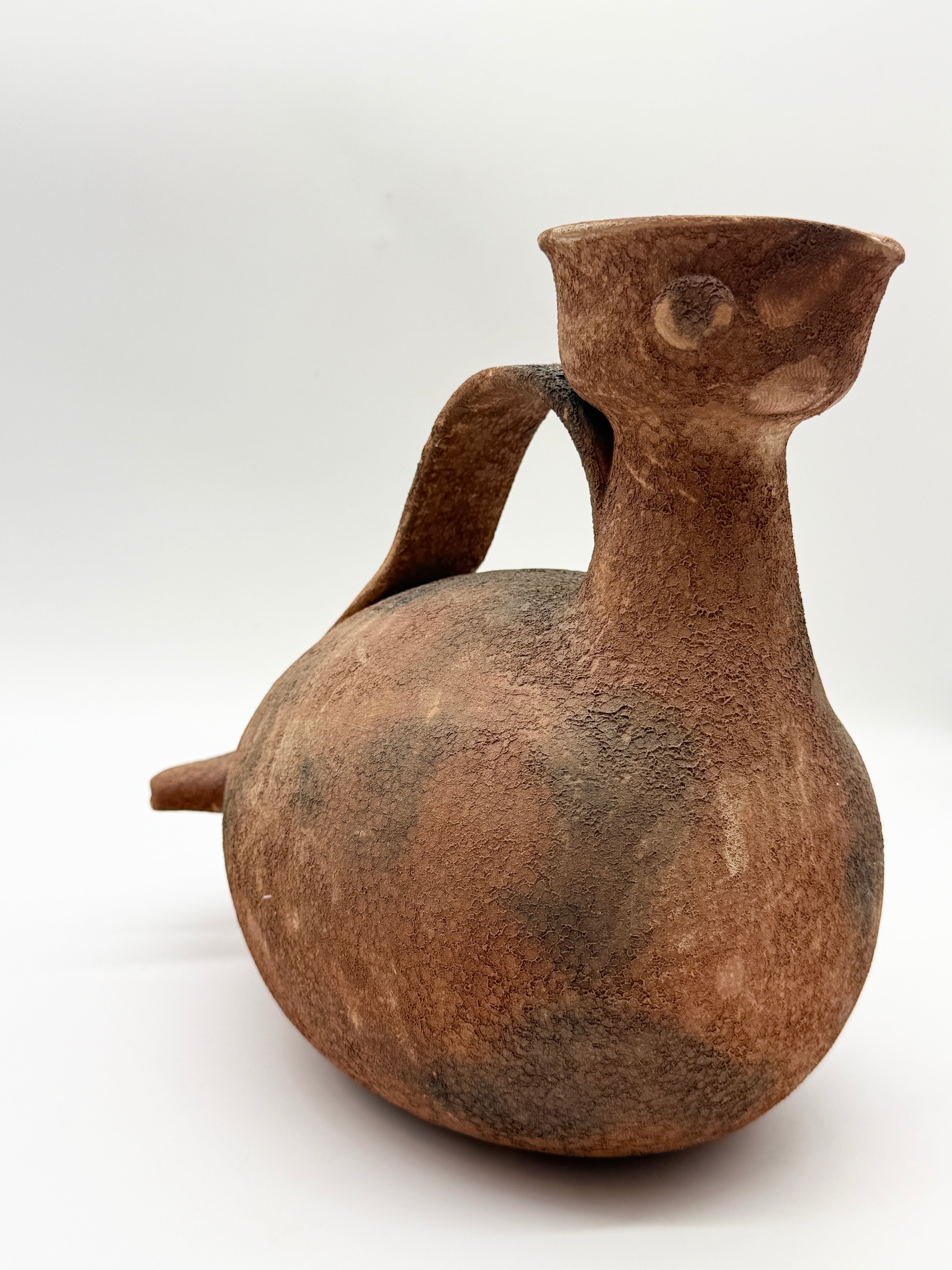 SCULPTURE CANARD « SCAVO » EN CÉRAMIQUE BITOSSI, ITALIE, 1970s