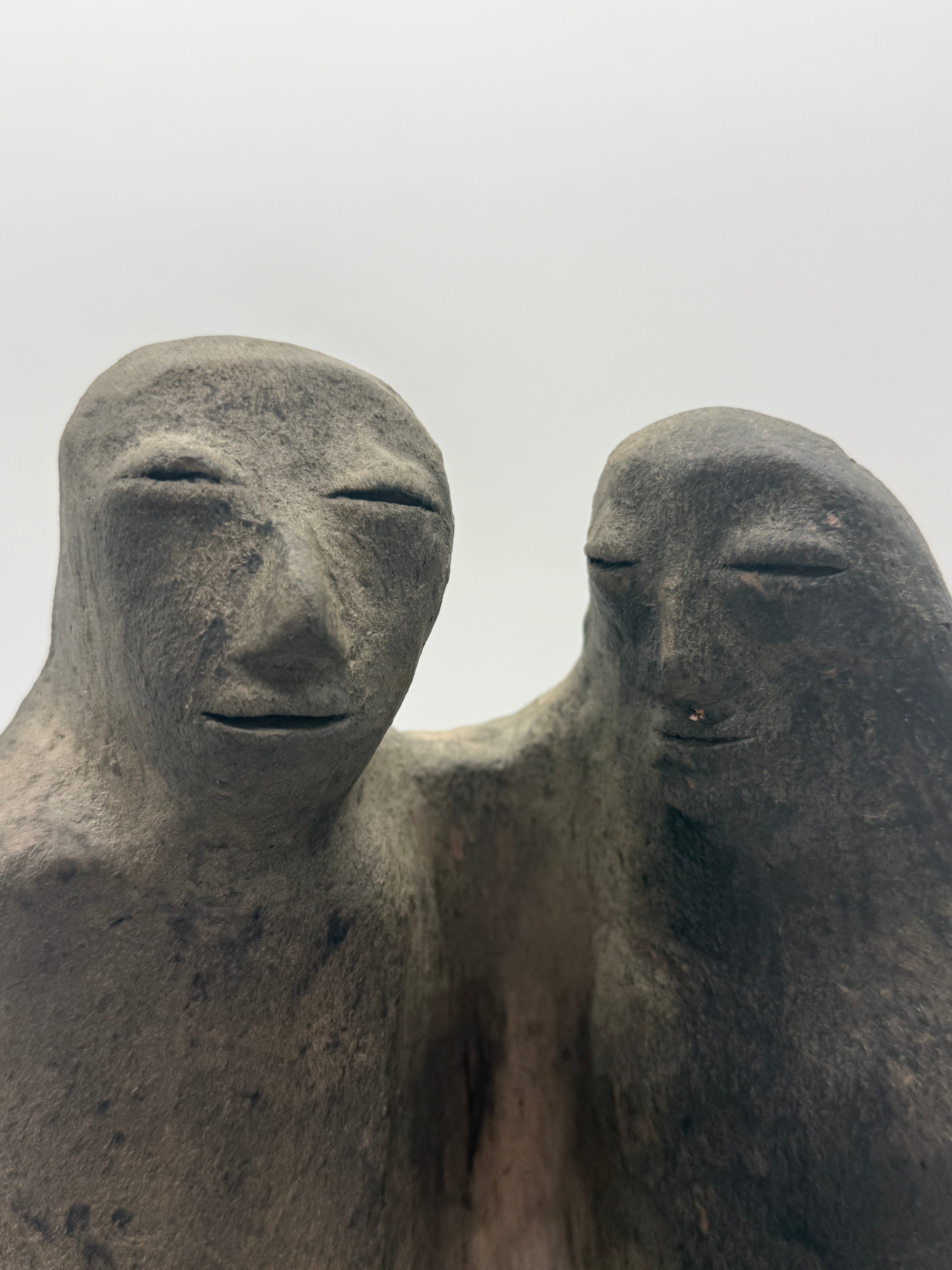 SCULPTURE EN CÉRAMIQUE "COPPIA" CLIZIA (MARIO GIANI), ITALIE, 1970s