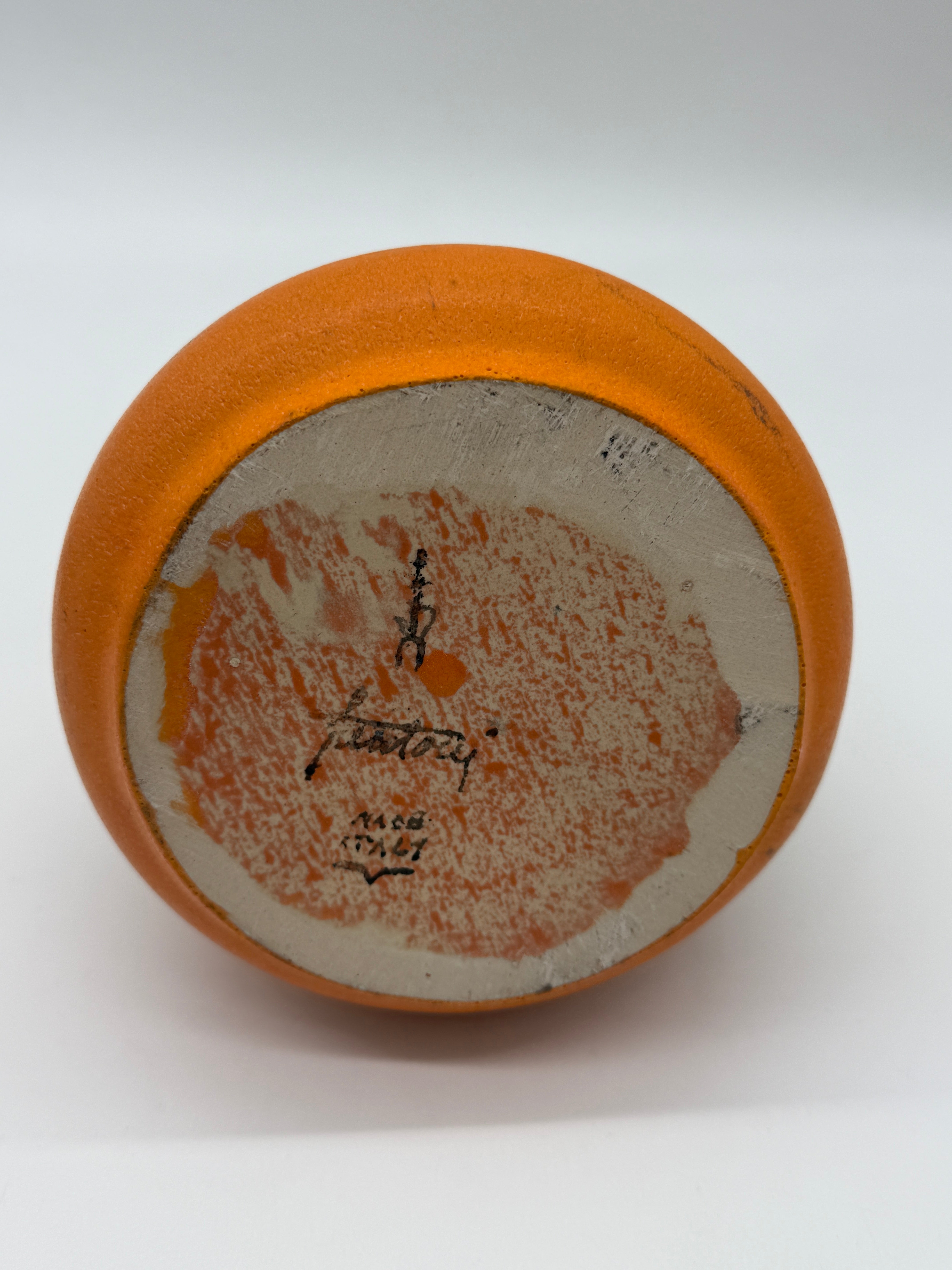 VASE BOUTEILLE - CÉRAMIQUE PAR MARCELLO FANTONI, ITALIE 1960s