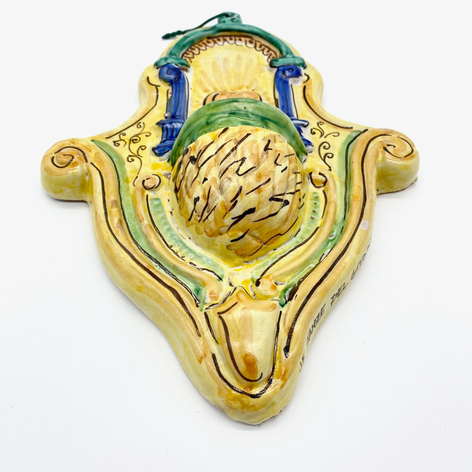 BENITIER COEUR BLEU "LE STANZE DEL GATTOPARDO", 1970