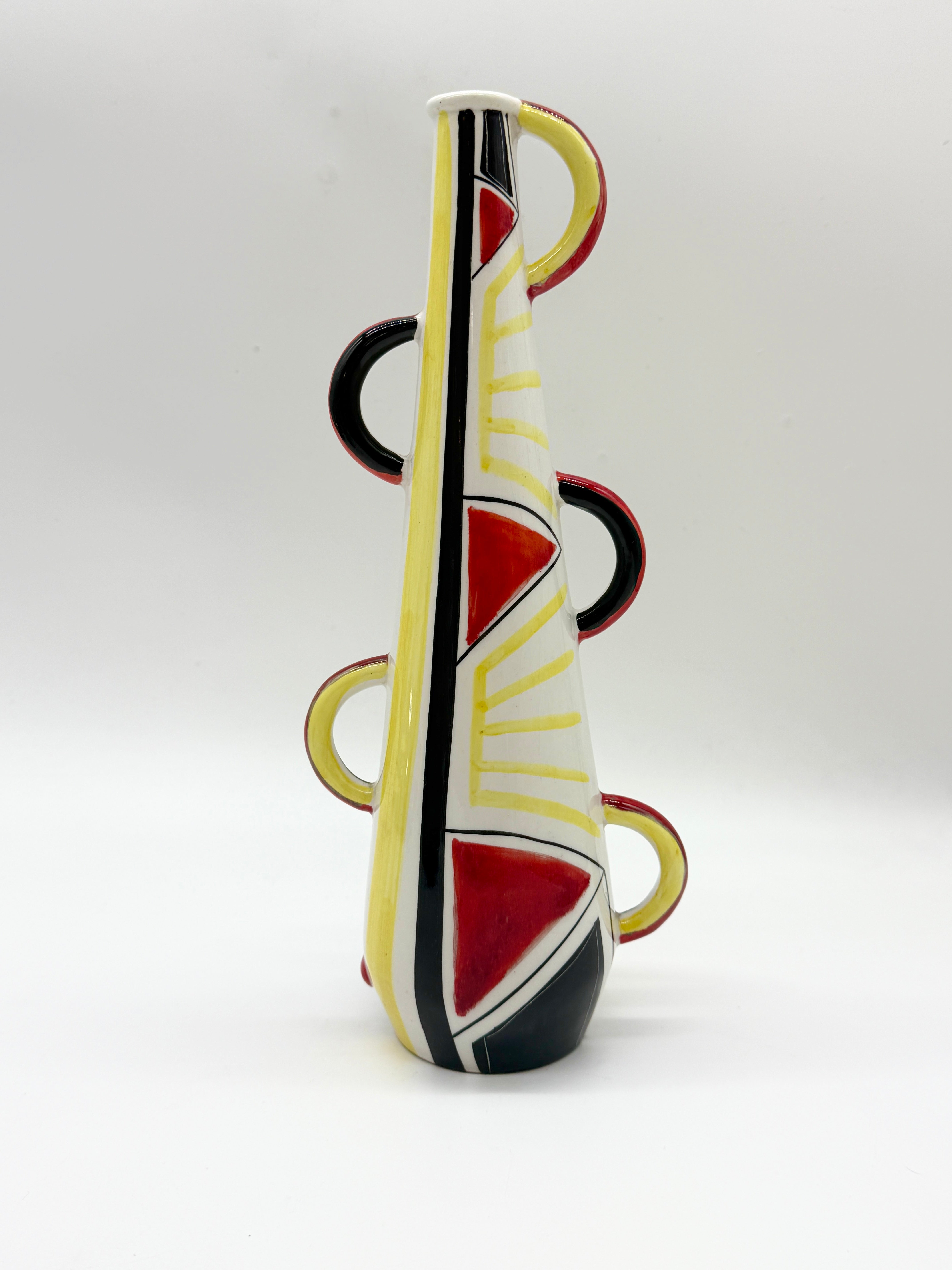 VASE SCULPTURAL – CORONETTI CUNARDO, ITALIE, 1980s