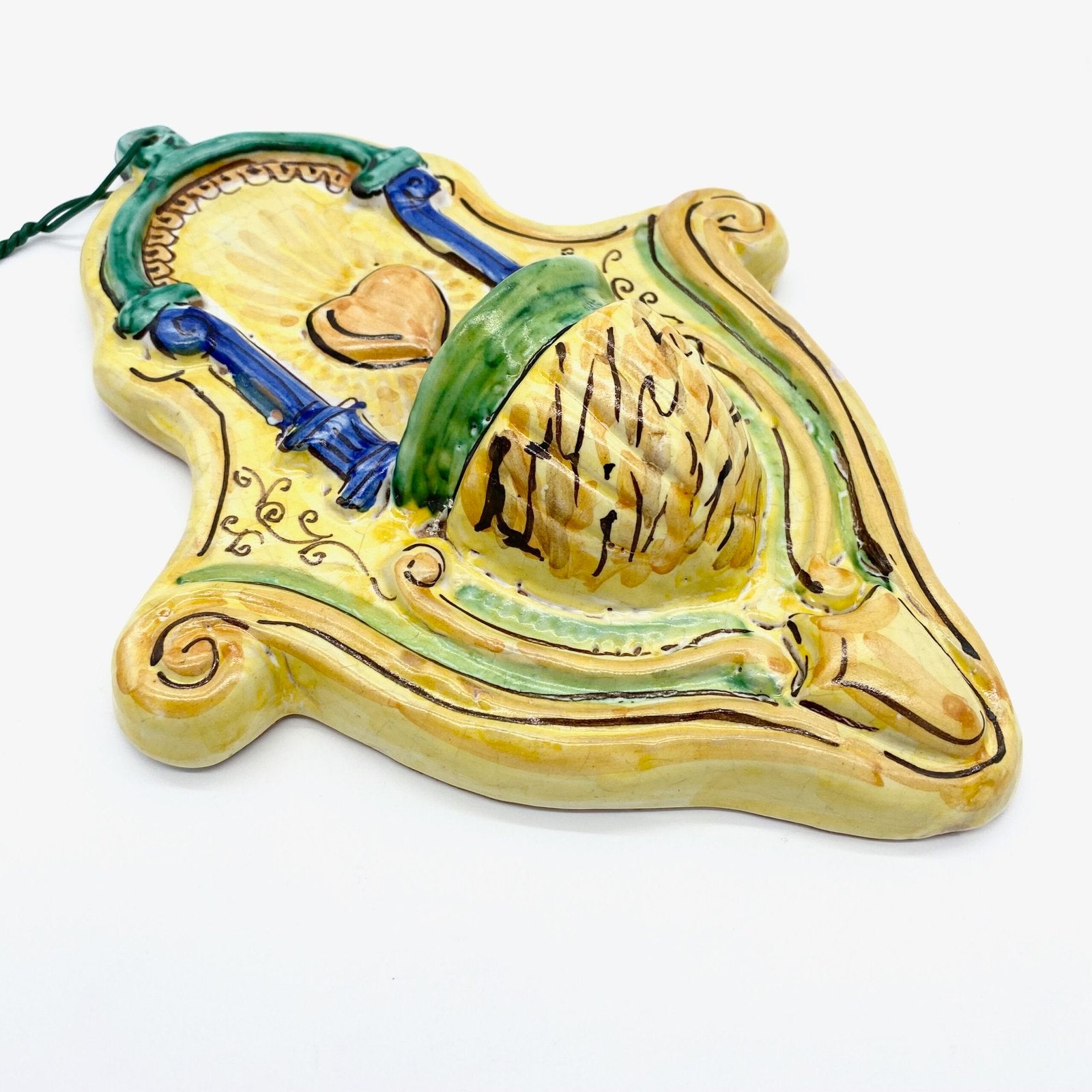 BENITIER COEUR BLEU "LE STANZE DEL GATTOPARDO", 1970
