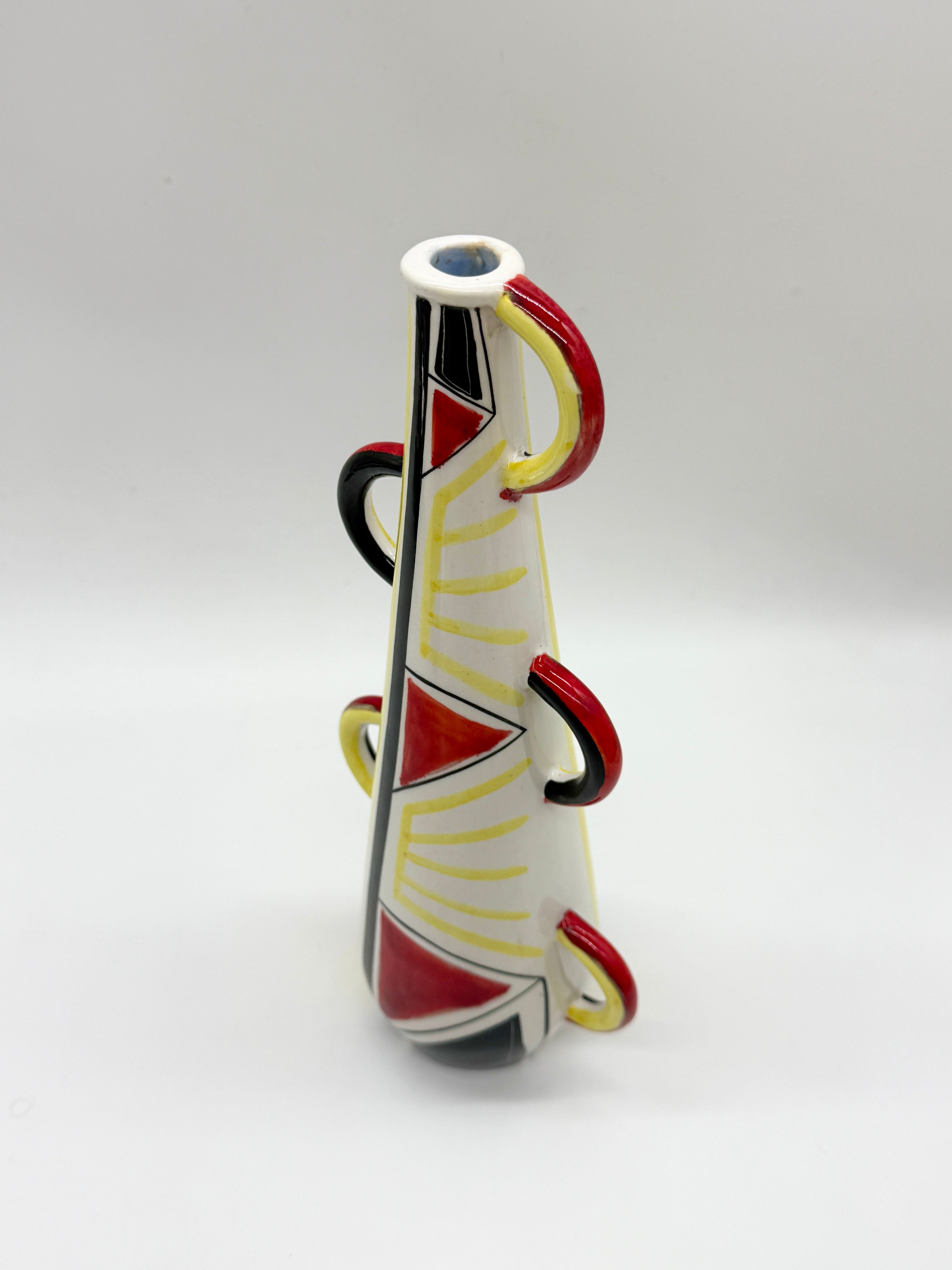 VASE SCULPTURAL – CORONETTI CUNARDO, ITALIE, 1980s