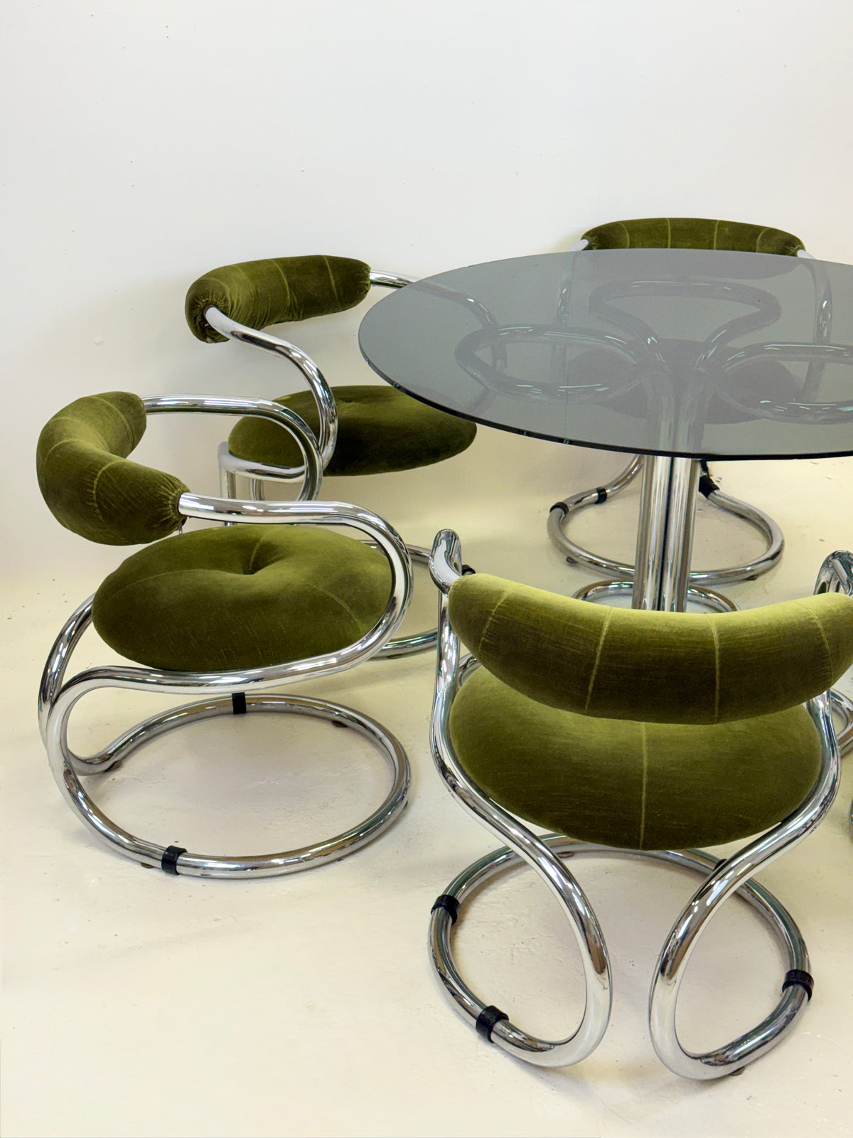 Salon complet Tecnosalotto par Rudi Bonzanini — Italie, 1970s