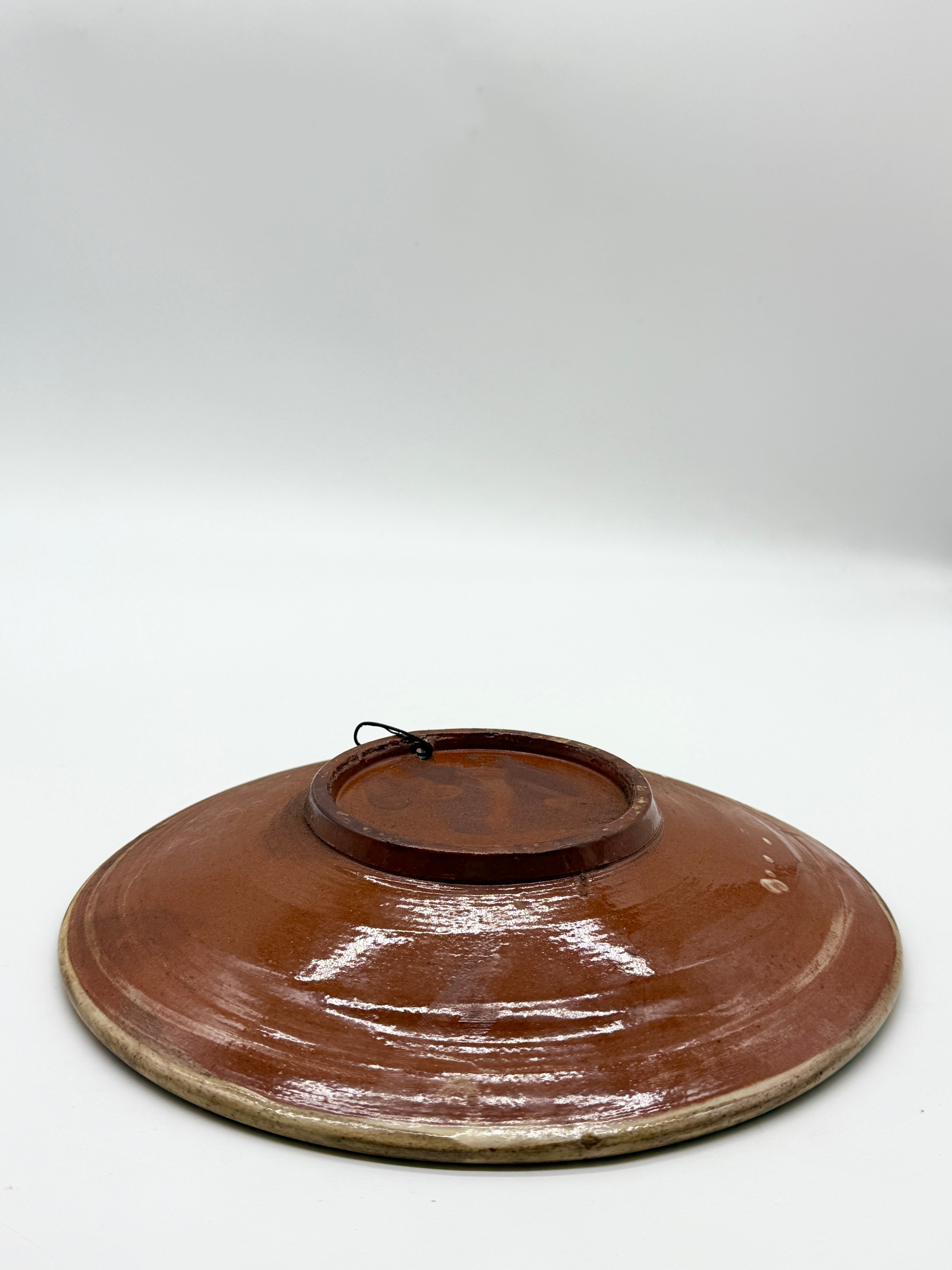ASSIETTE MURALE POISSON – CÉRAMIQUE PUIGDEMONT,1960s