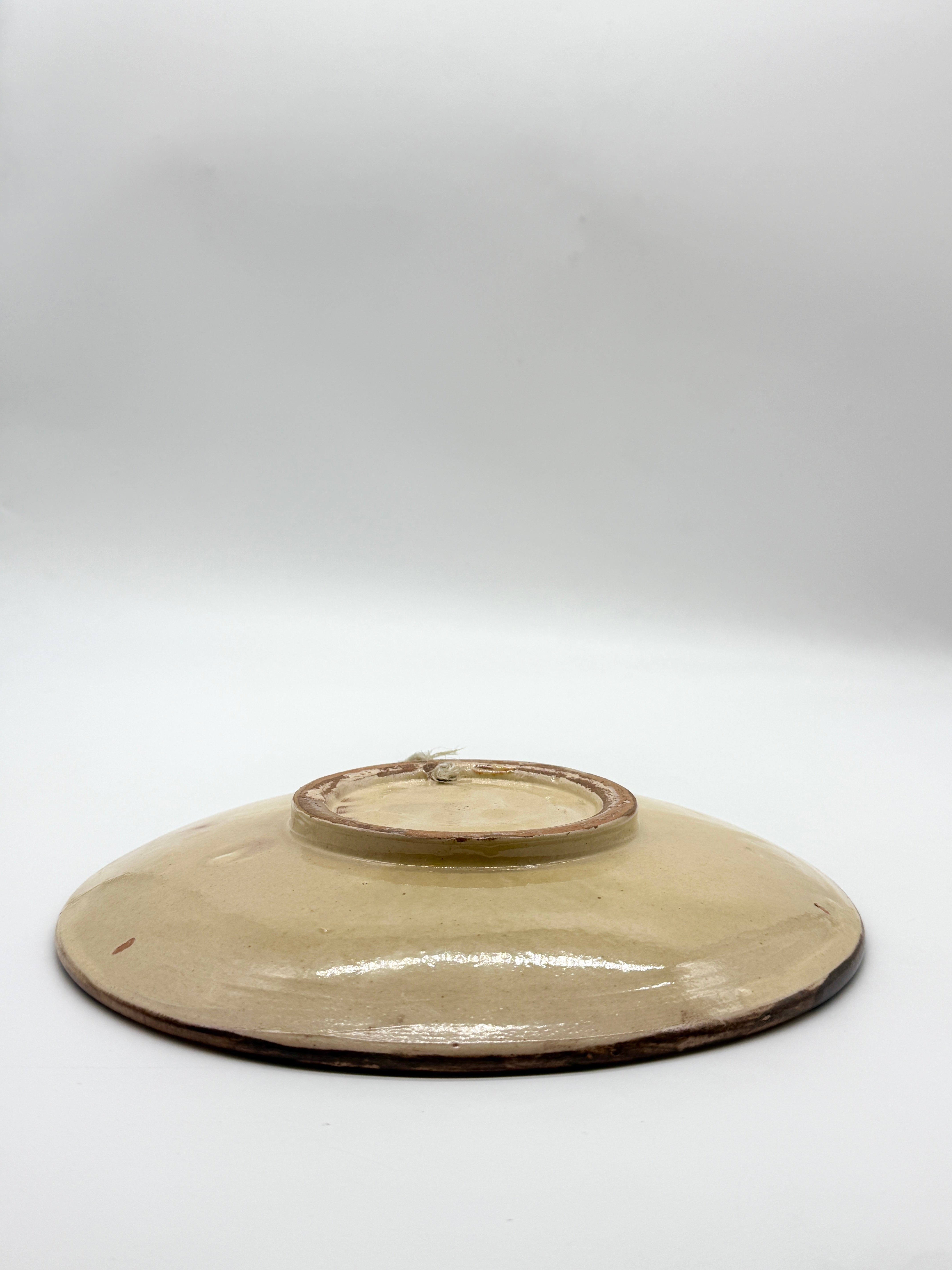 ASSIETTE POISSON FANTASTIQUE, PUIGDEMONT, CATALOGNE 1960s