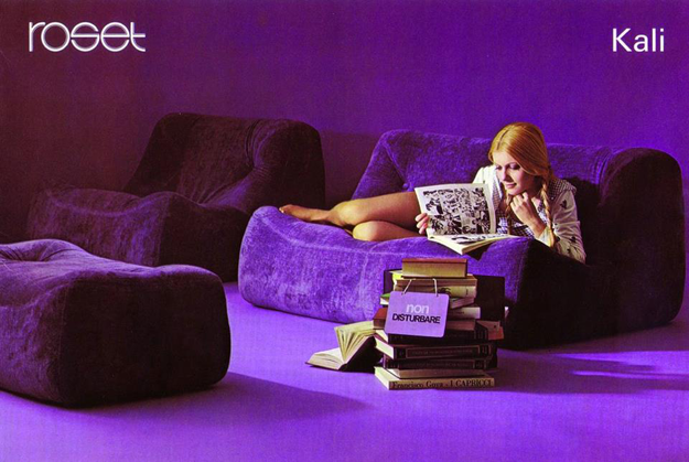CANAPÉ PROTOTYPE "ANORAK" – MICHEL DUCAROY, 1970s