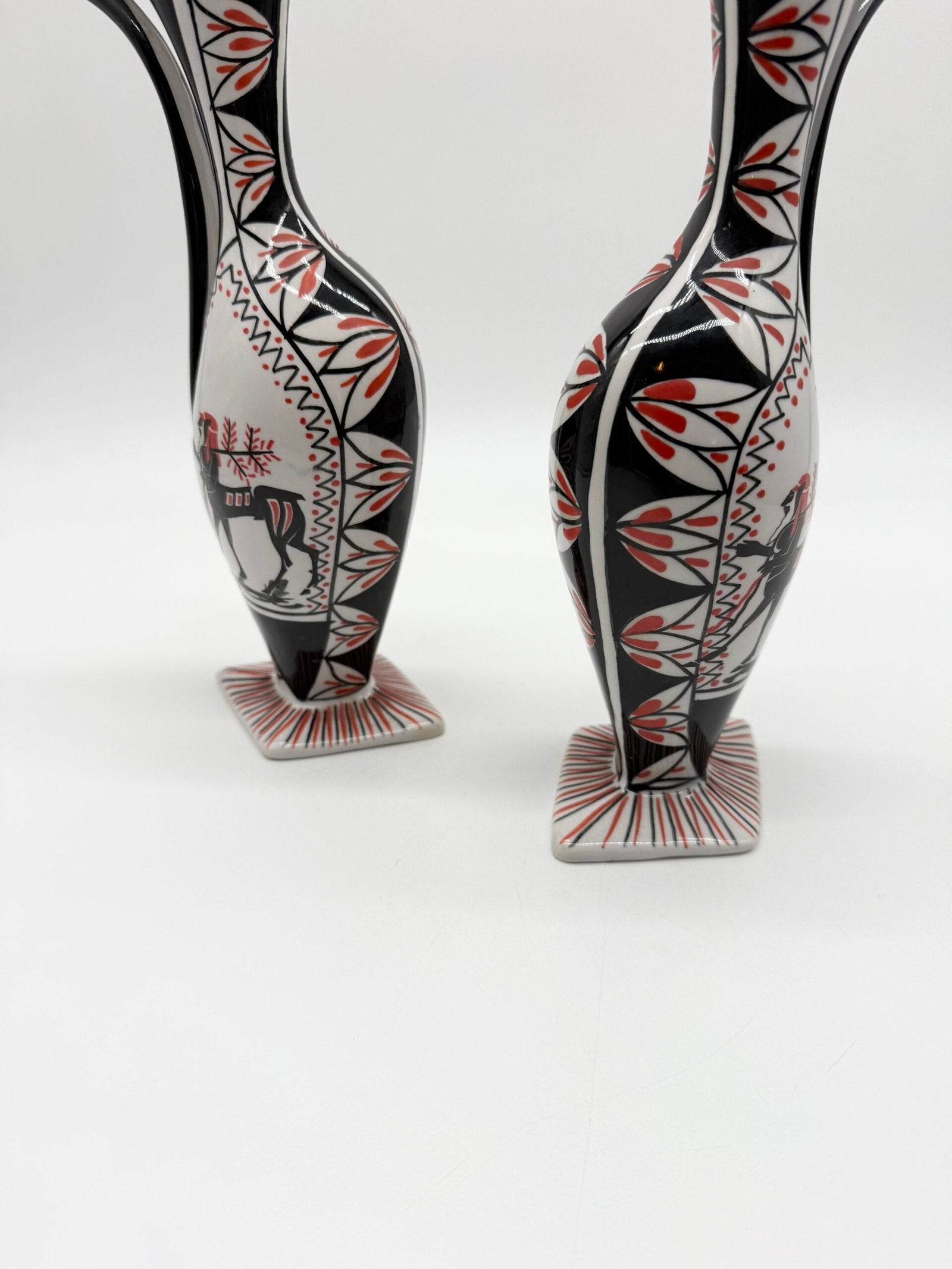 PAIRE DE VASES "CENTAURES" – CÉRAMIQUE, ITALY, 1960s