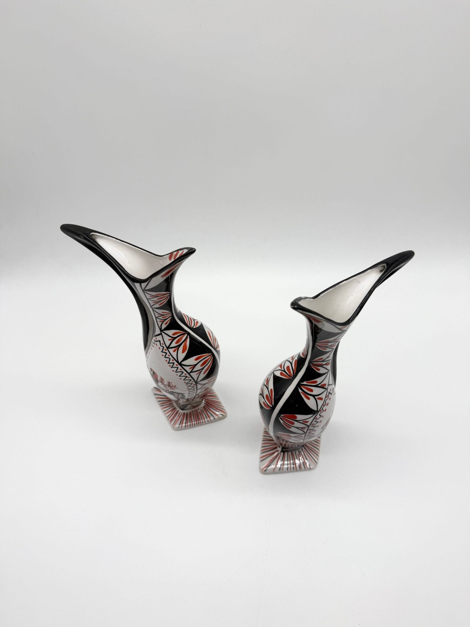 PAIRE DE VASES "CENTAURES" – CÉRAMIQUE, ITALY, 1960s