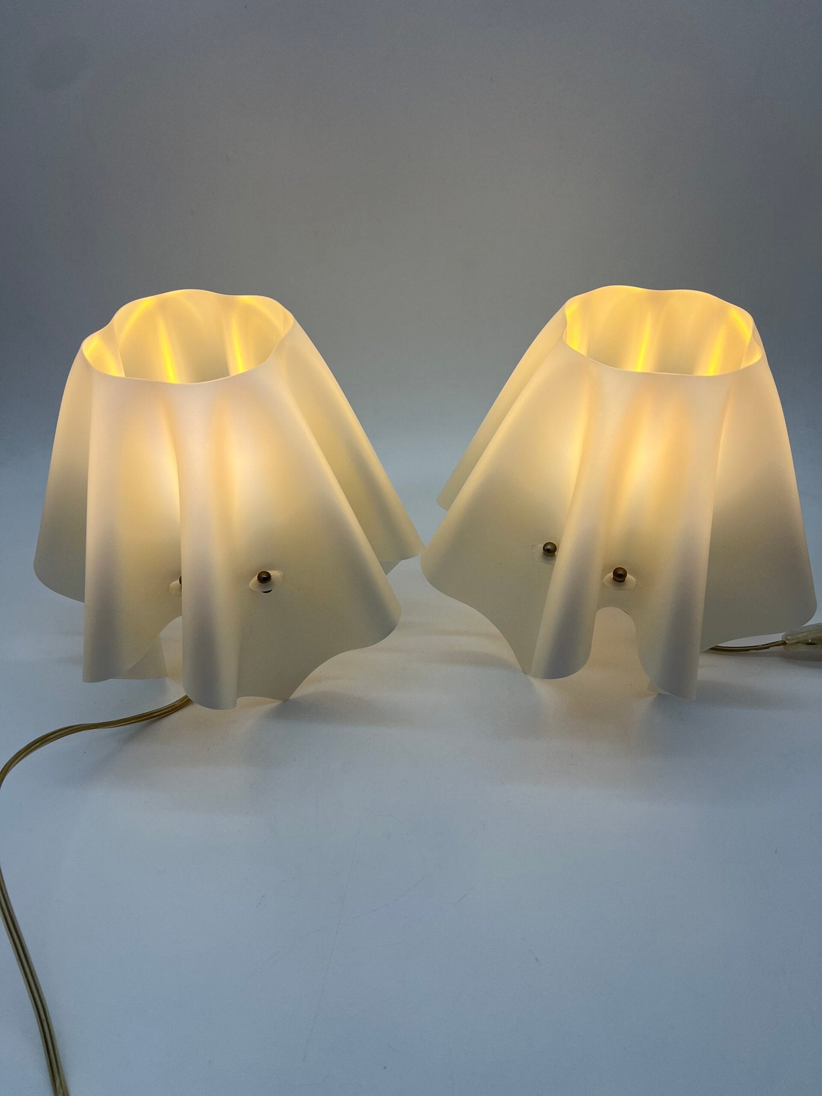 PAIRE DE LAMPES SLAMP “FOULARD” PAR FRANCESCO PARETTI, 1990s