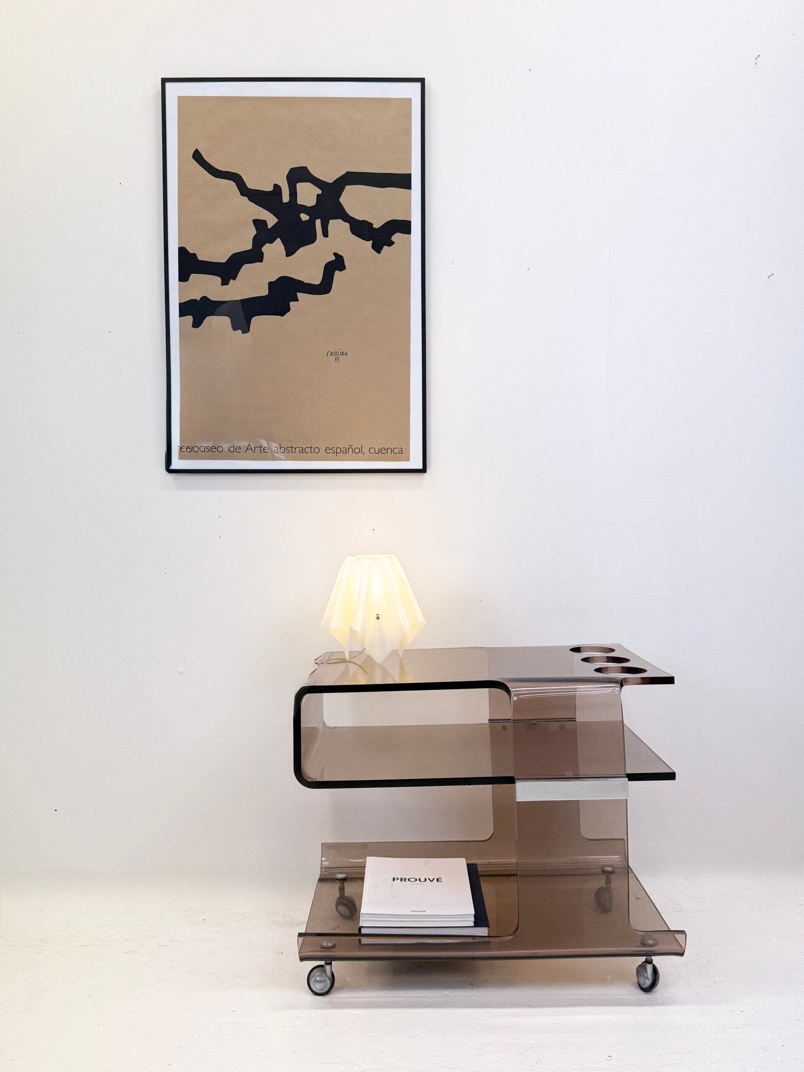 BAR PLEXI SIGNÉ "MICHEL DUMAS", 1970s