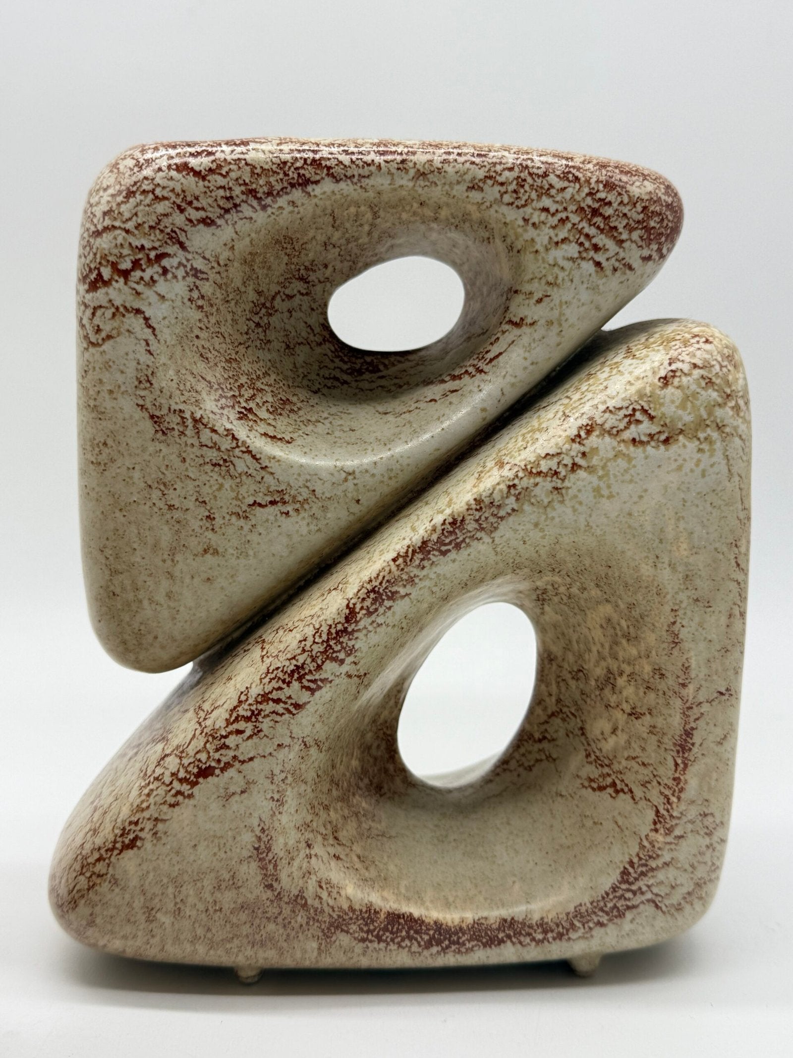 PAIRE DE VASES — ROBERTO RIGON POUR "BERTONCELLO", 1960s