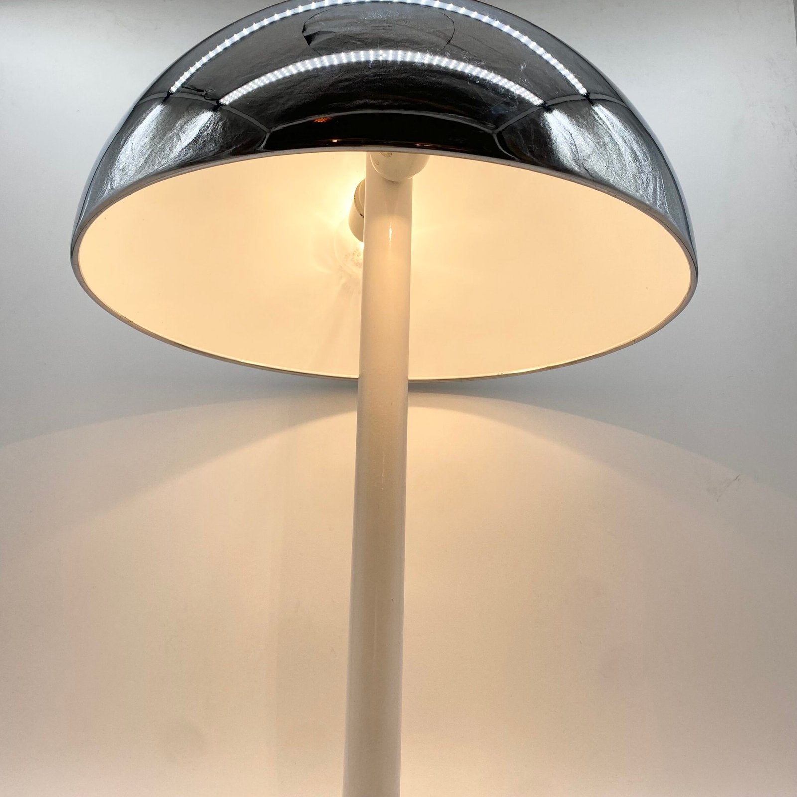 LAMPE CHROME CHAMPIGNON "XXL", 1970s
