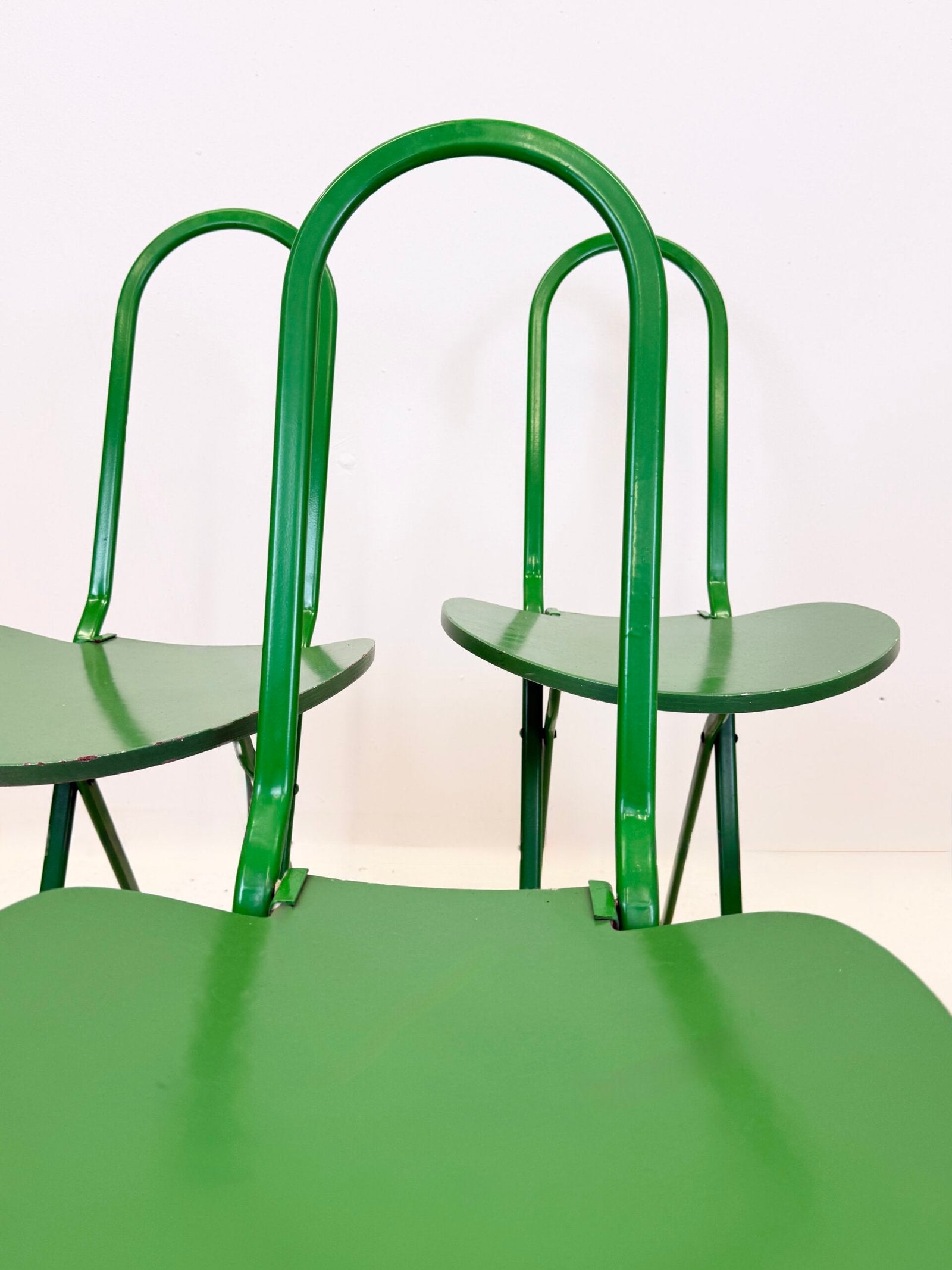 SET DE 4 CHAISES "DAFNE" PAR GASTONE RINALDI, 1970s