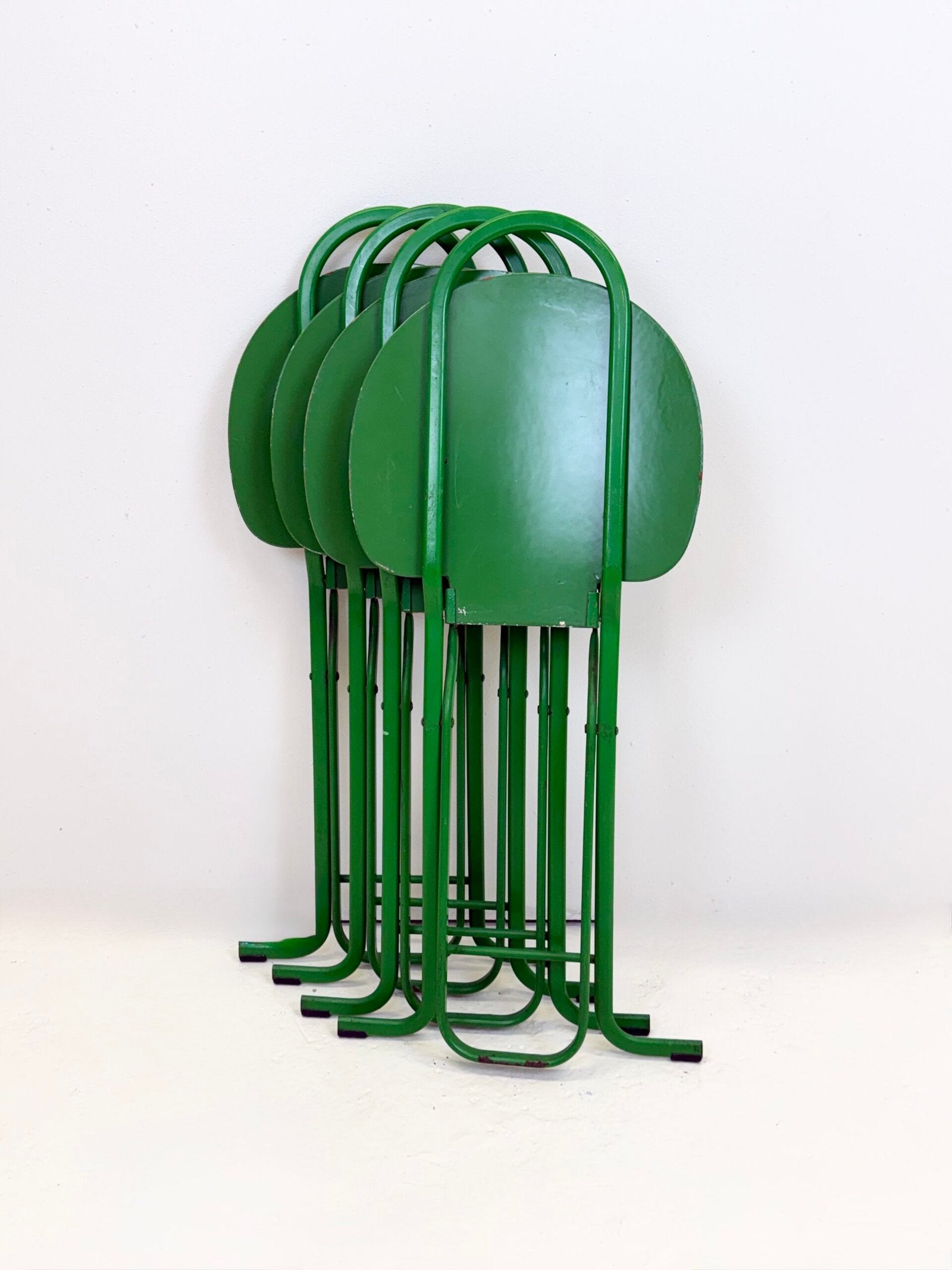 SET DE 4 CHAISES "DAFNE" PAR GASTONE RINALDI, 1970s