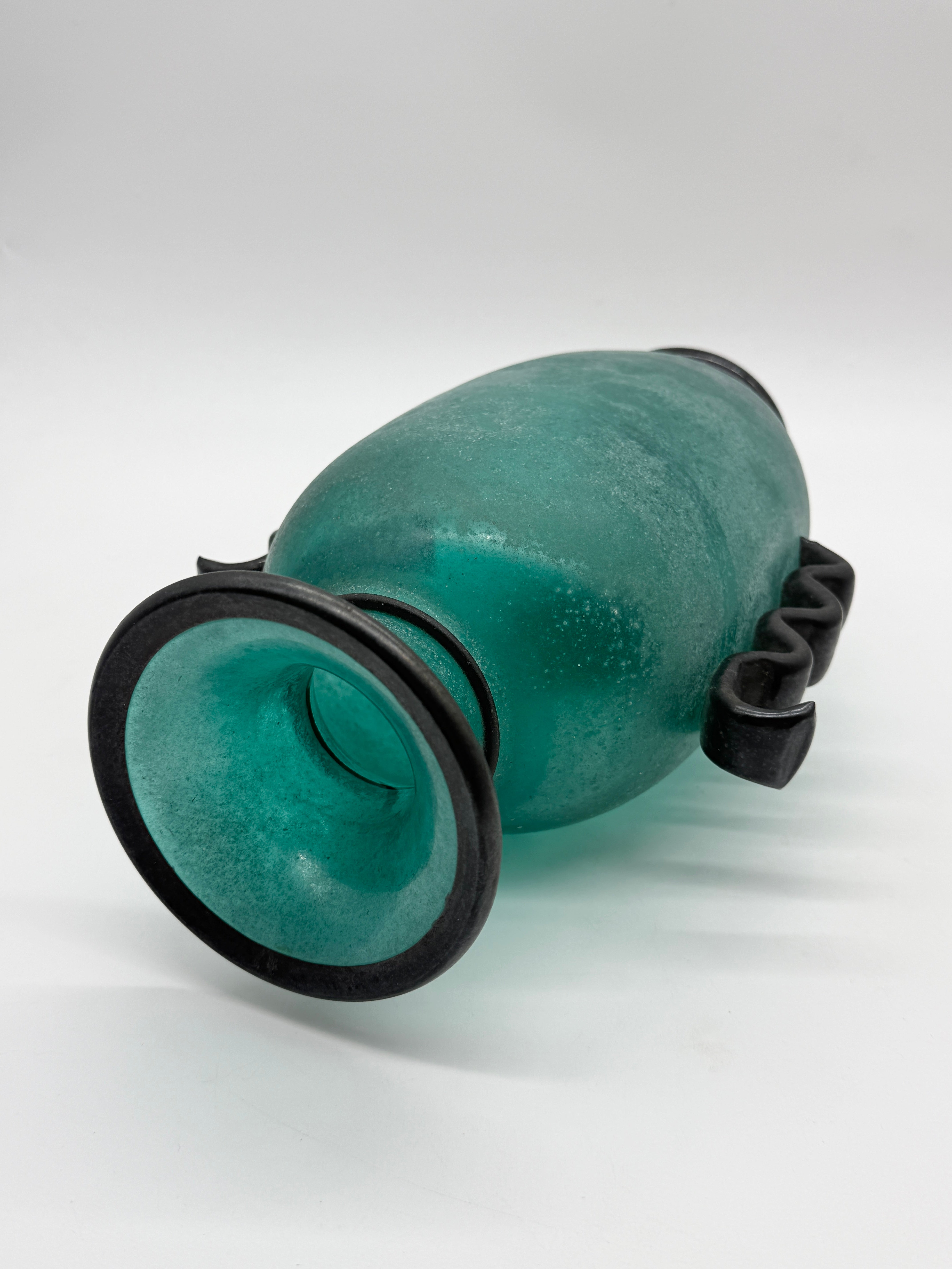 VASE "AMPHORE" MURANO – GAMBARO & POGGI, ITALIE, 1970s
