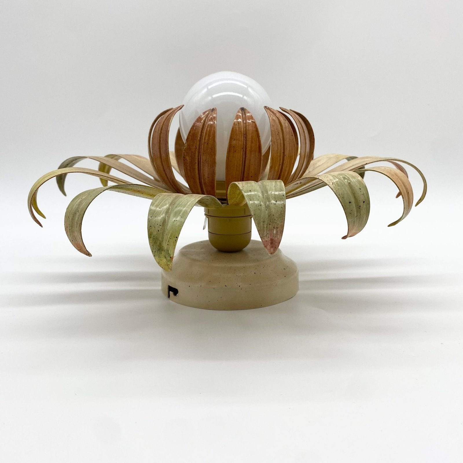 APPLIQUE MURALE "FLEUR" FER FORGÉ  — 1960s