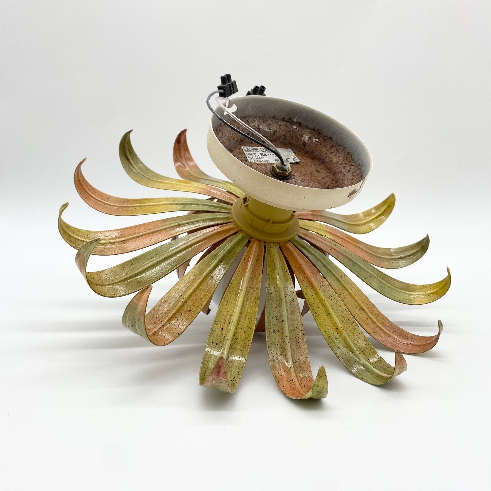APPLIQUE MURALE "FLEUR" FER FORGÉ  — 1960s