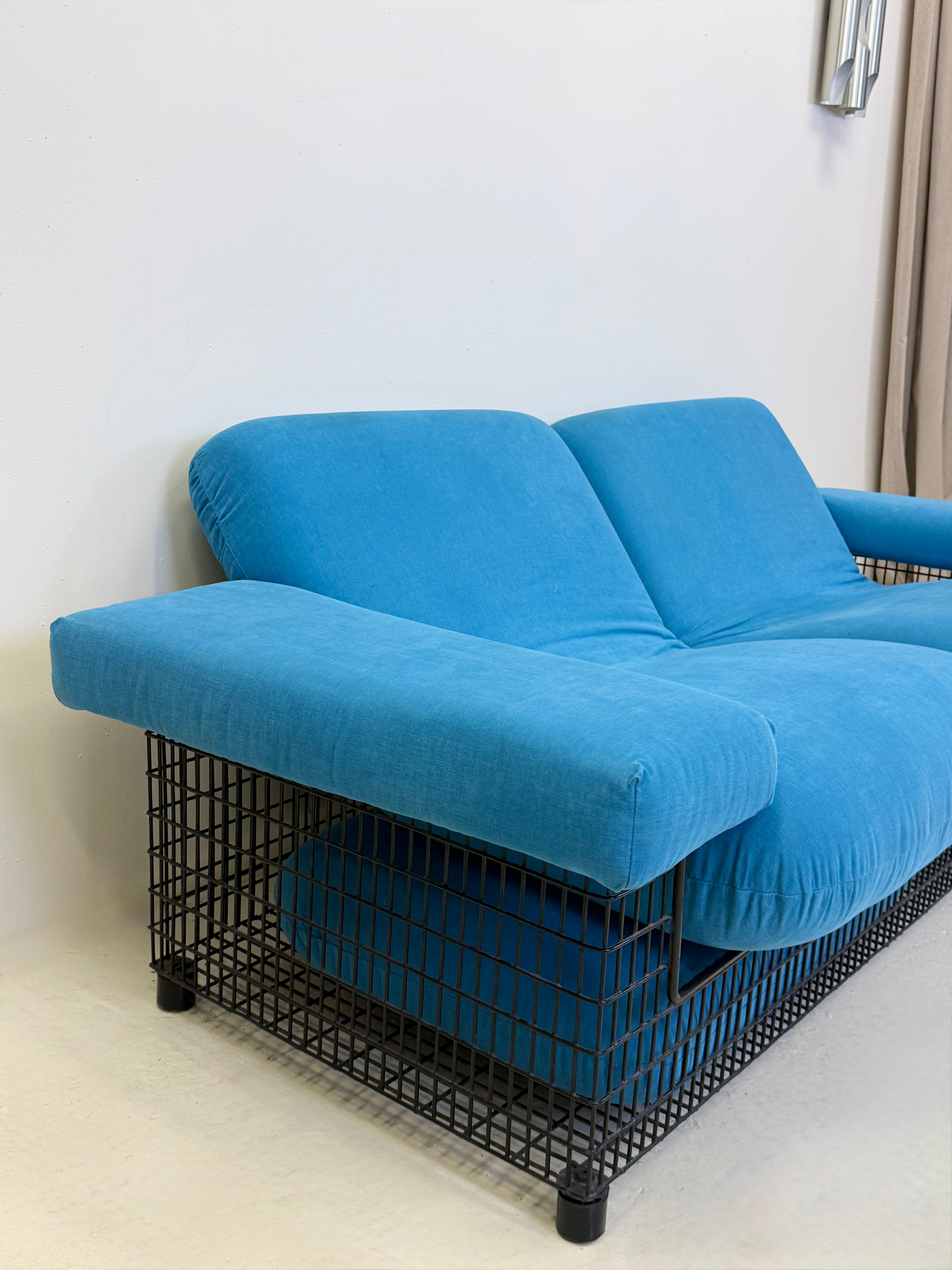 CANAPÉ « BASKET » — RENATO TOSO, ROBERTO PAMIO & NOTI MASSARI, ITALIE, 1960s