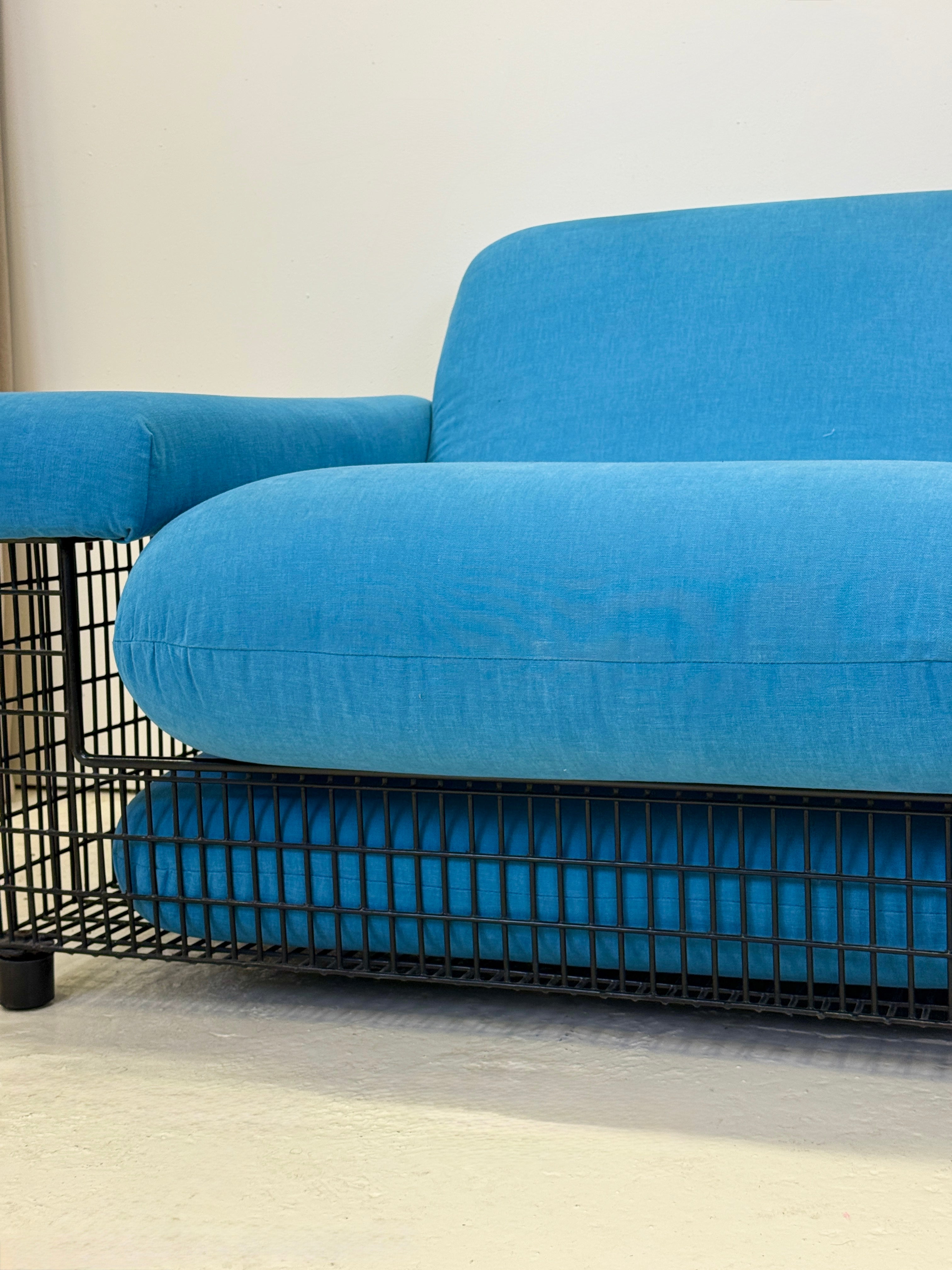 CANAPÉ « BASKET » — RENATO TOSO, ROBERTO PAMIO & NOTI MASSARI, ITALIE, 1960s