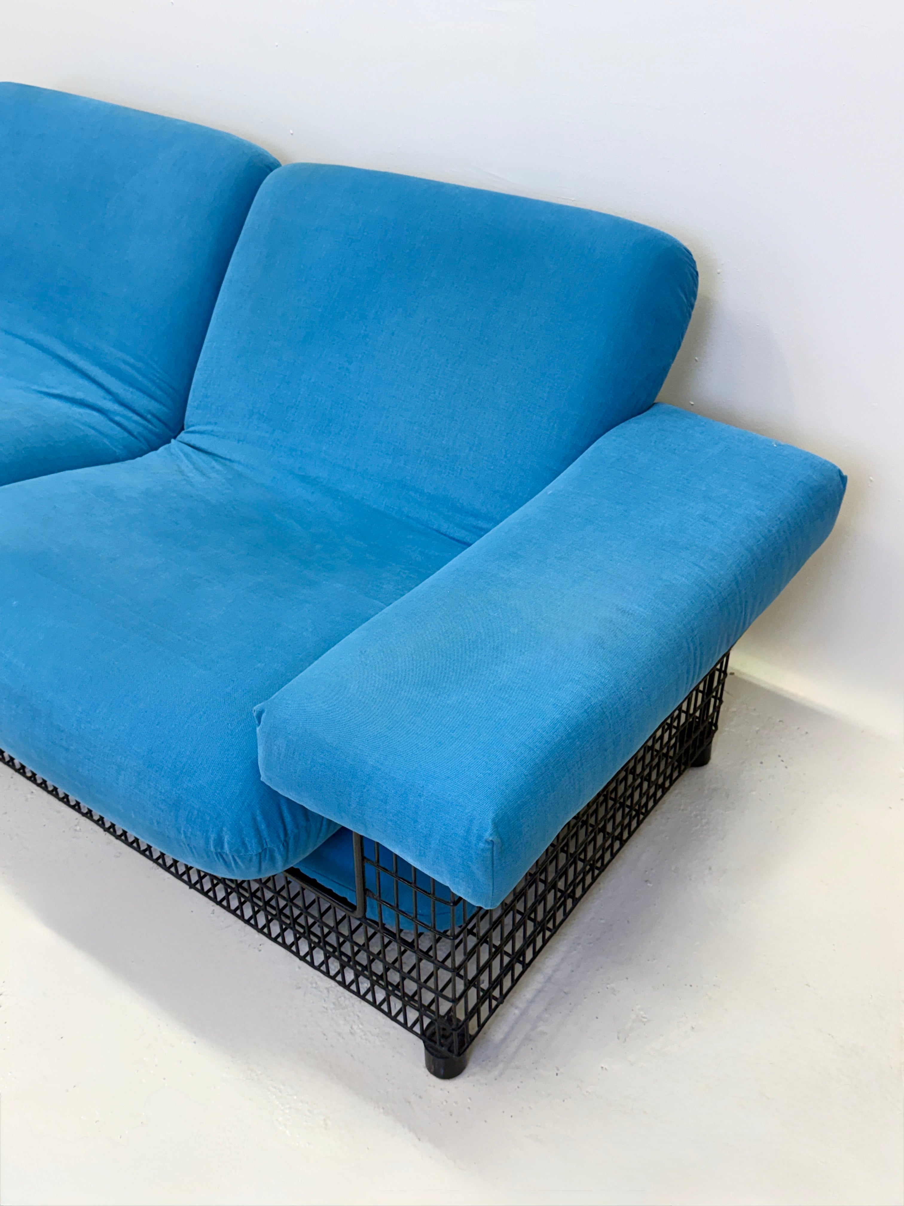 CANAPÉ « BASKET » — RENATO TOSO, ROBERTO PAMIO & NOTI MASSARI, ITALIE, 1960s