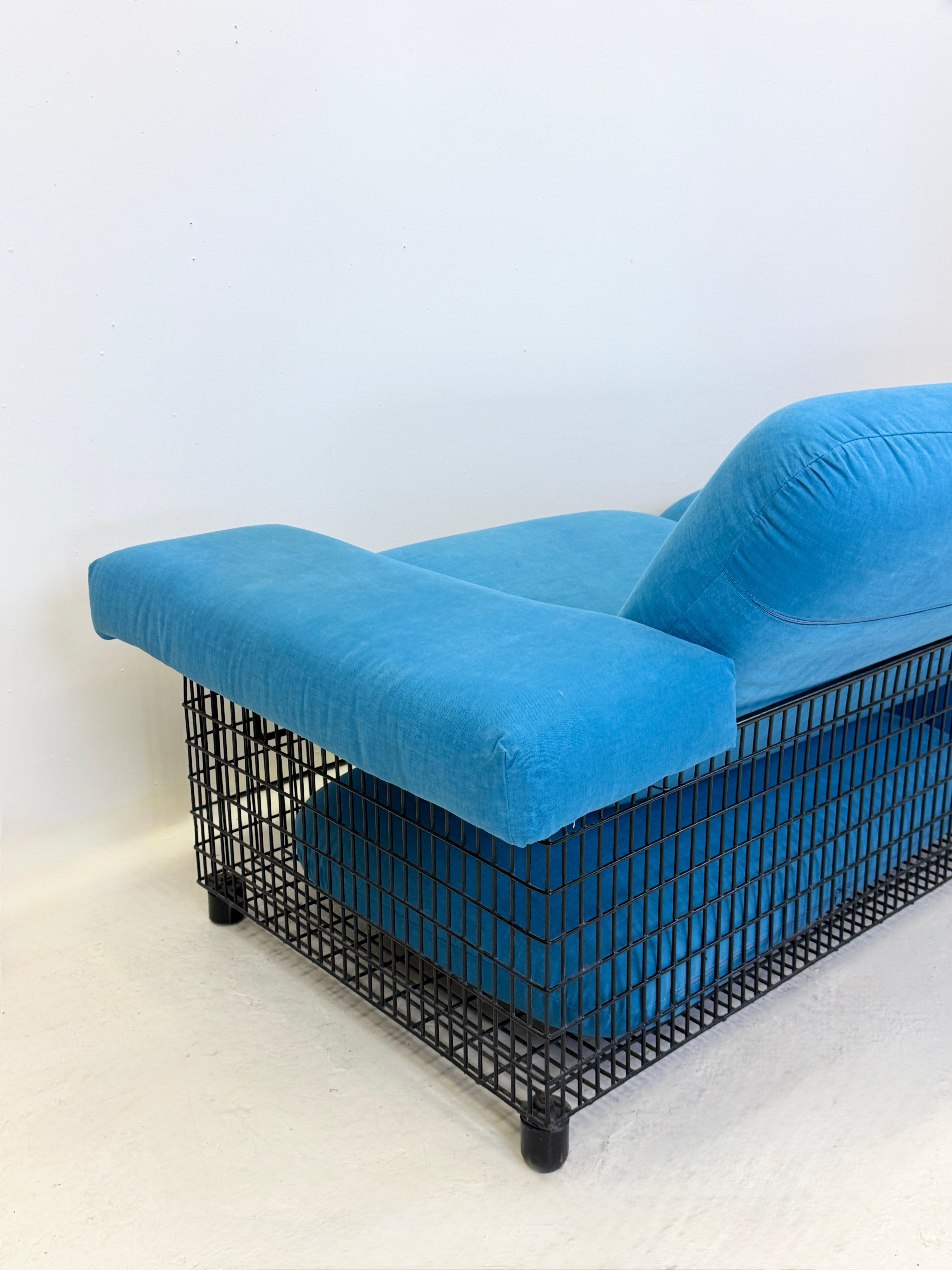 CANAPÉ « BASKET » — RENATO TOSO, ROBERTO PAMIO & NOTI MASSARI, ITALIE, 1960s