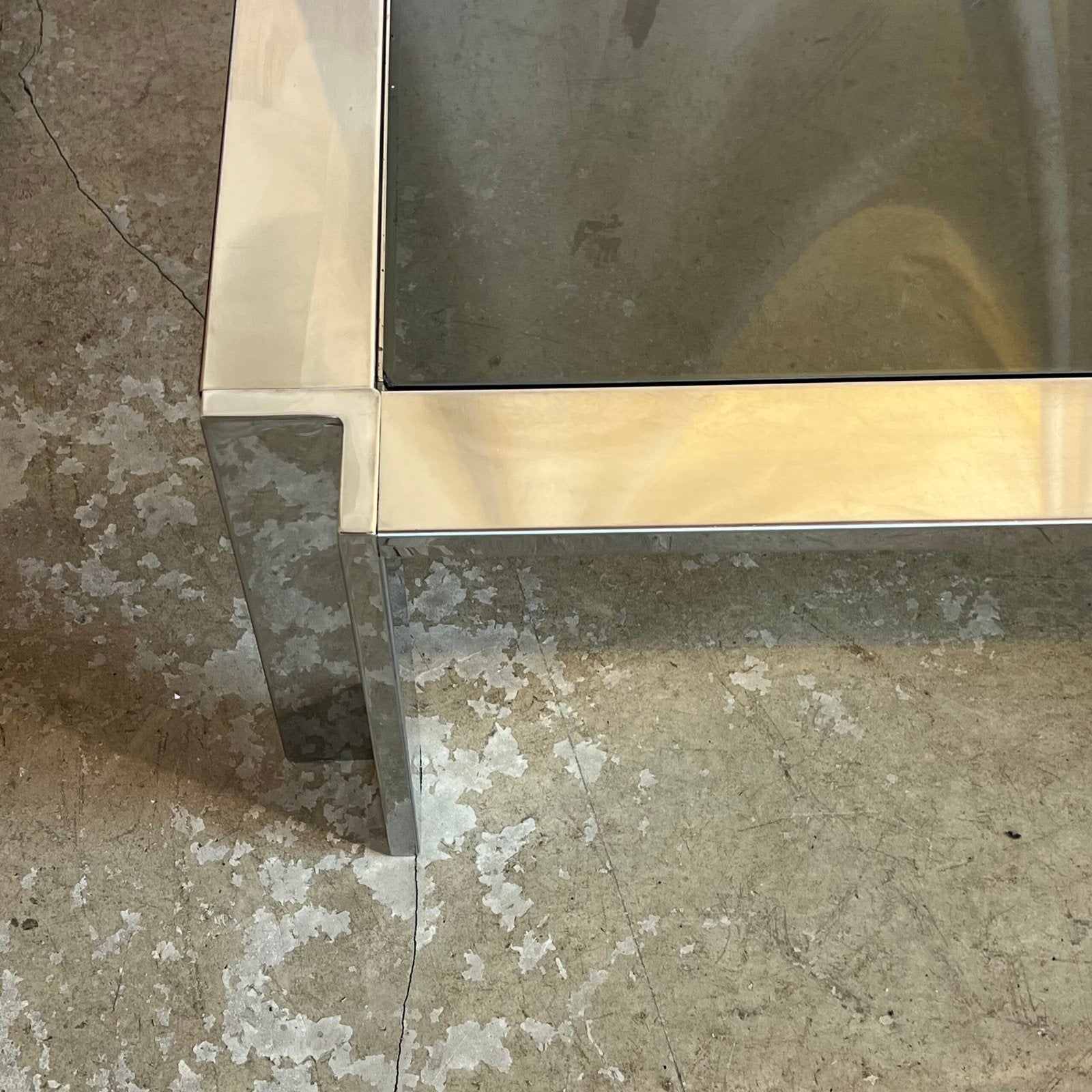 TABLE BASSE "MIROIR", 1970s