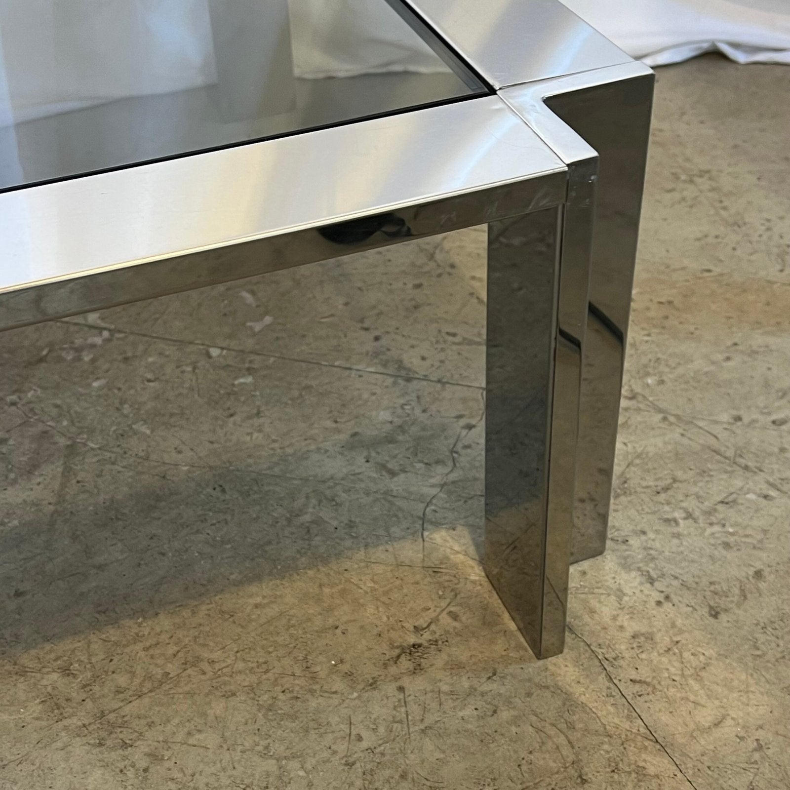 TABLE BASSE "MIROIR", 1970s