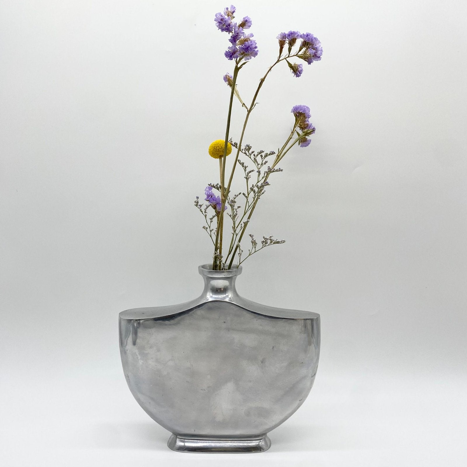 VASE « COQUILLAGE » / FONTE D’ALUMINIUM – 1970s