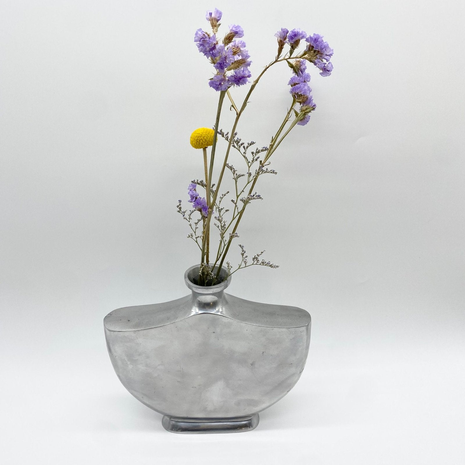 VASE « COQUILLAGE » / FONTE D’ALUMINIUM – 1970s