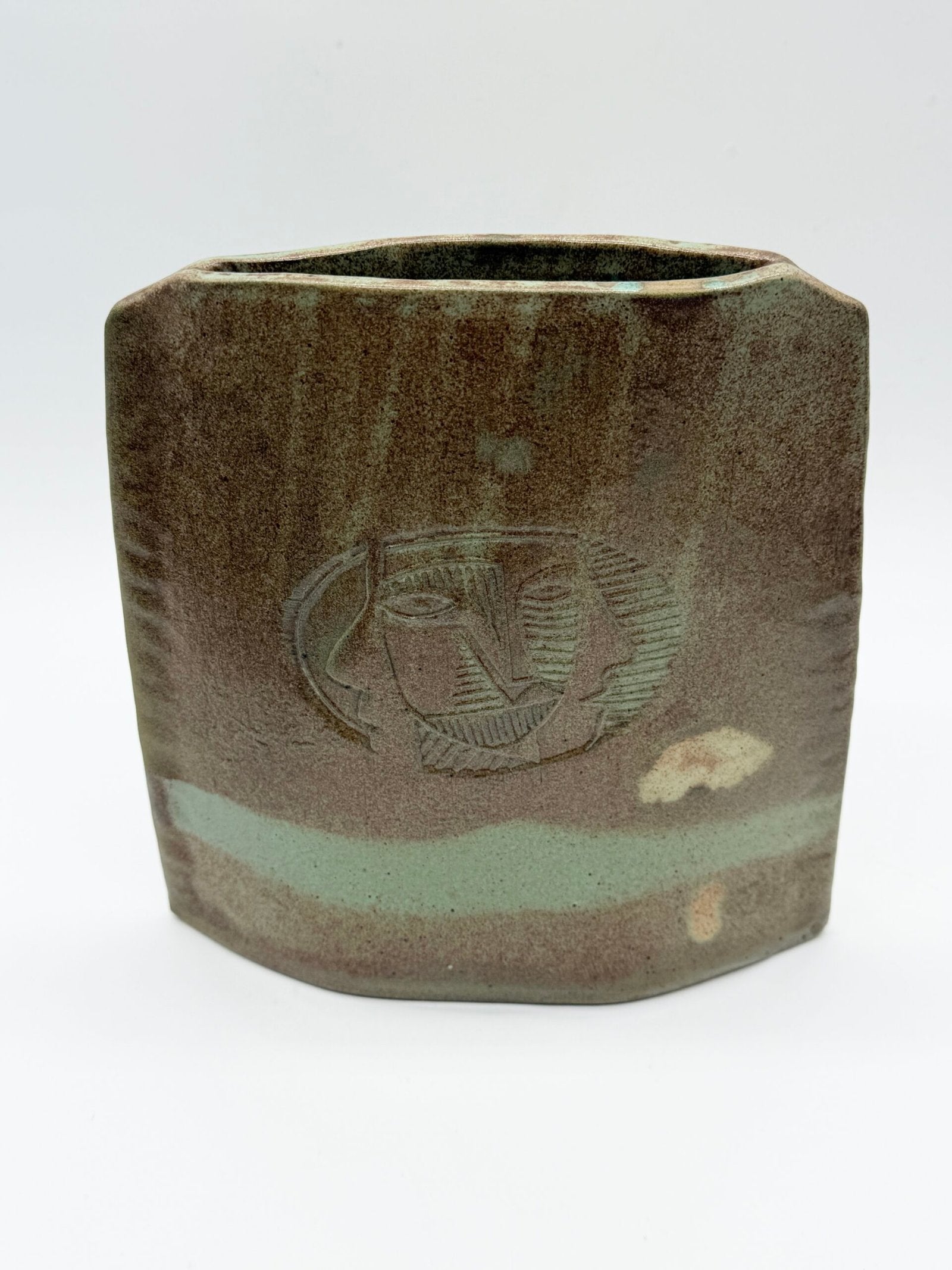 VASE "TOTEM" SIGNÉ ANTHONY PITOT – PIÈCE UNIQUE, 1980s