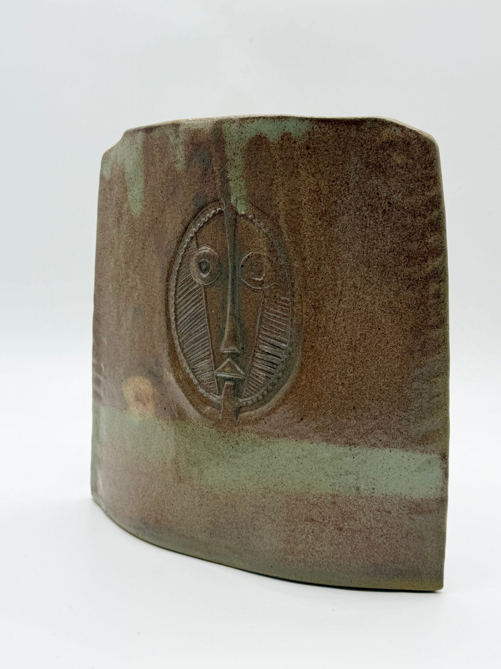 VASE "TOTEM" SIGNÉ ANTHONY PITOT – PIÈCE UNIQUE, 1980s