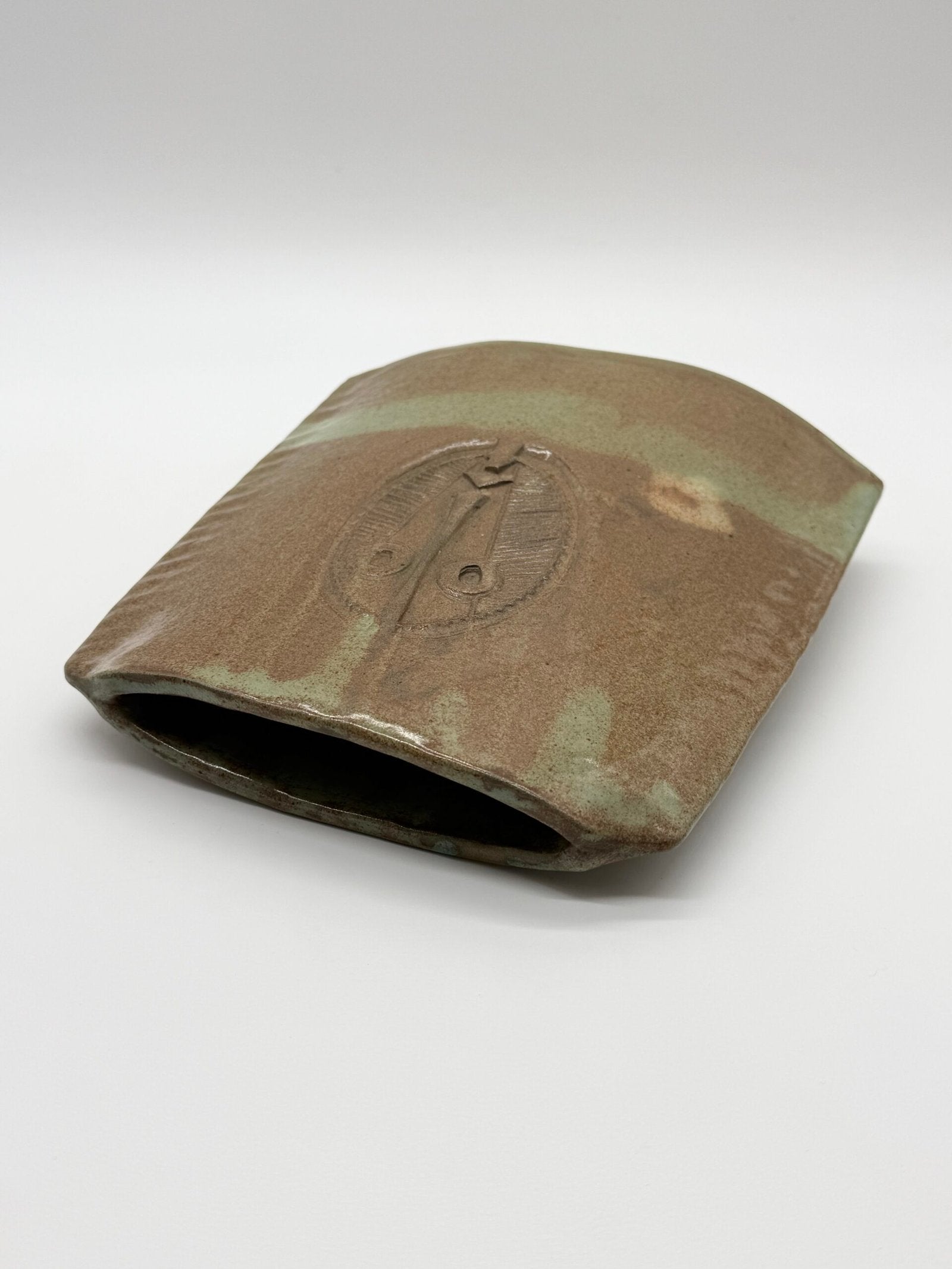 VASE "TOTEM" SIGNÉ ANTHONY PITOT – PIÈCE UNIQUE, 1980s