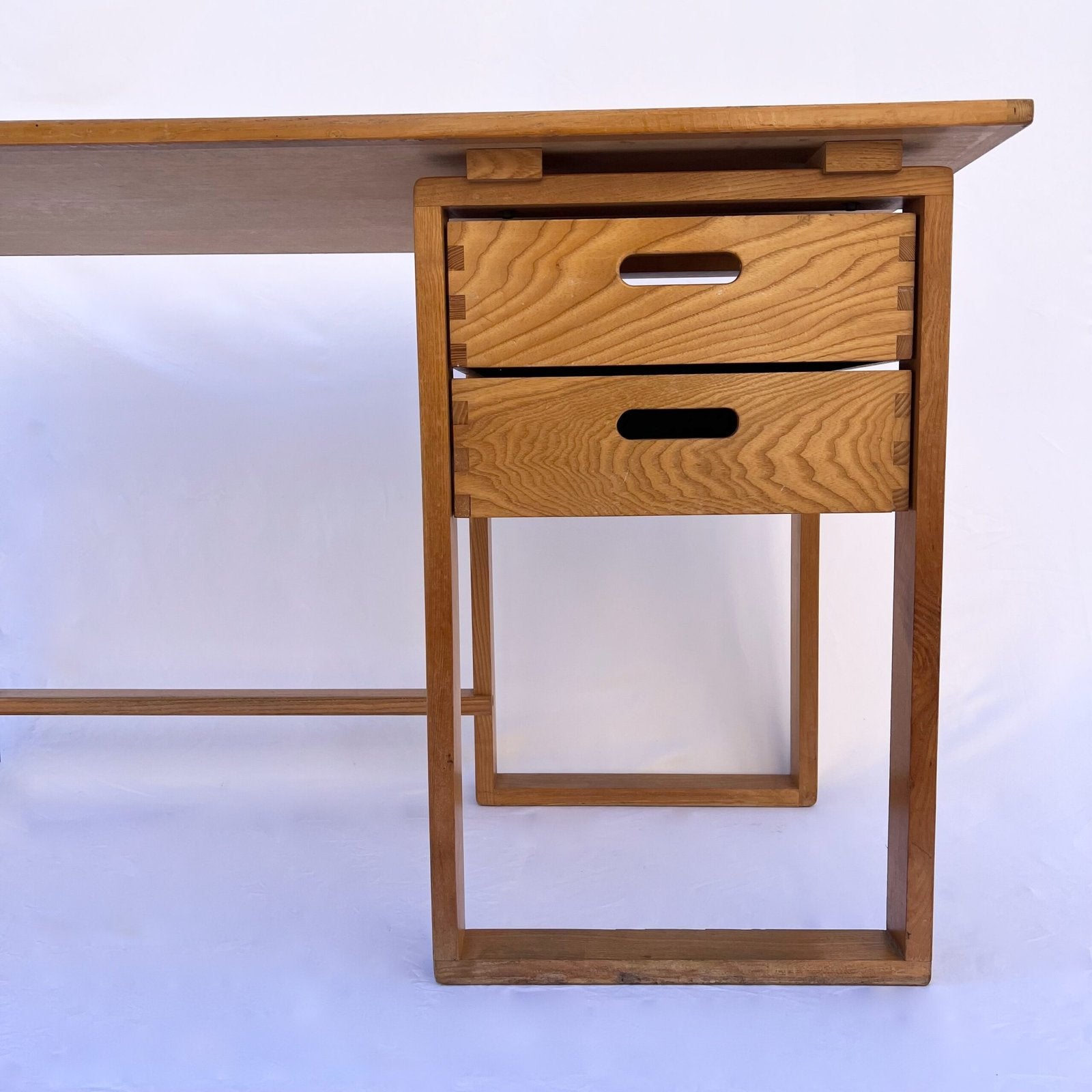 ARCHITECT'S DESK MADE OF PINE WOOD, 1970s