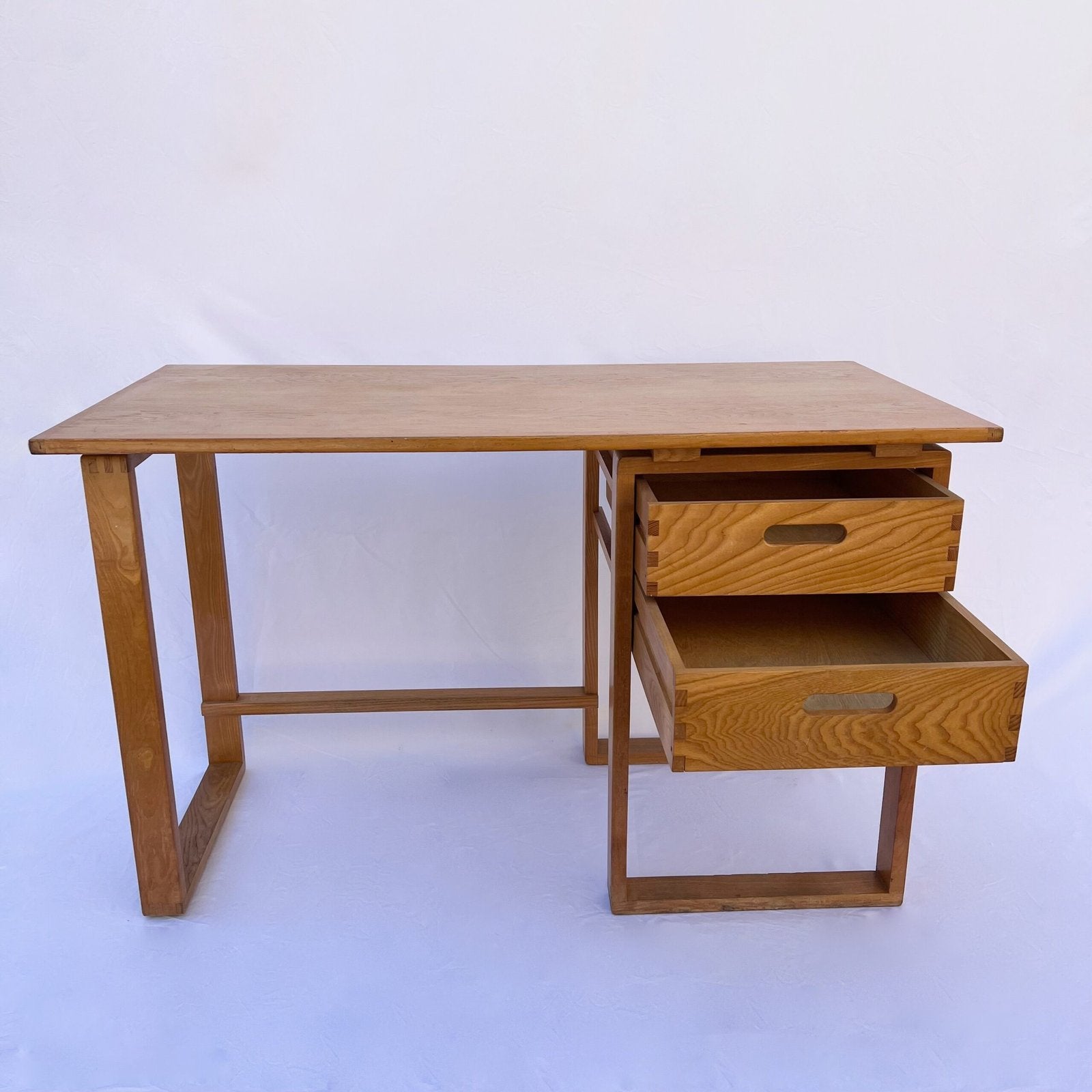 ARCHITECT'S DESK MADE OF PINE WOOD, 1970s