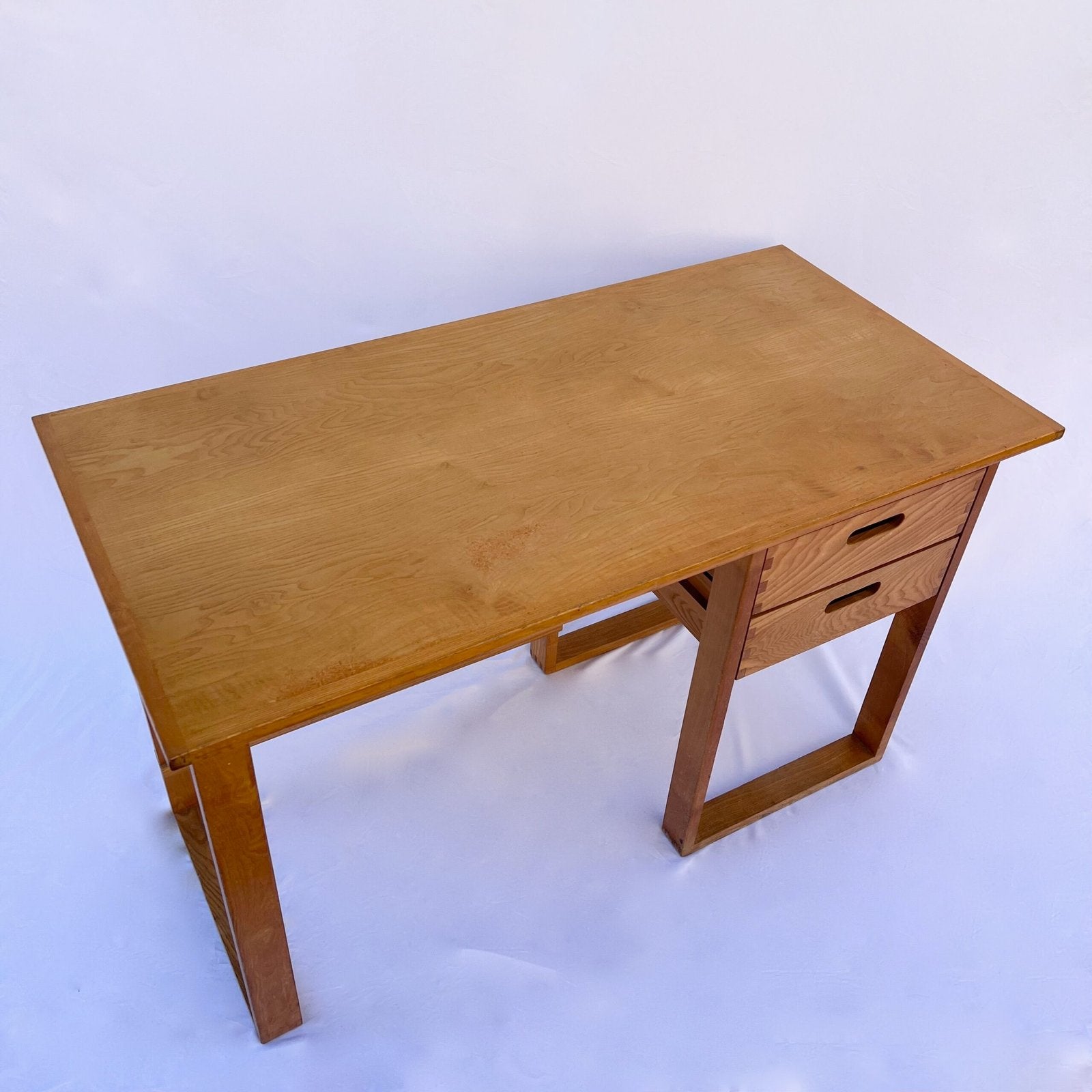 ARCHITECT'S DESK MADE OF PINE WOOD, 1970s